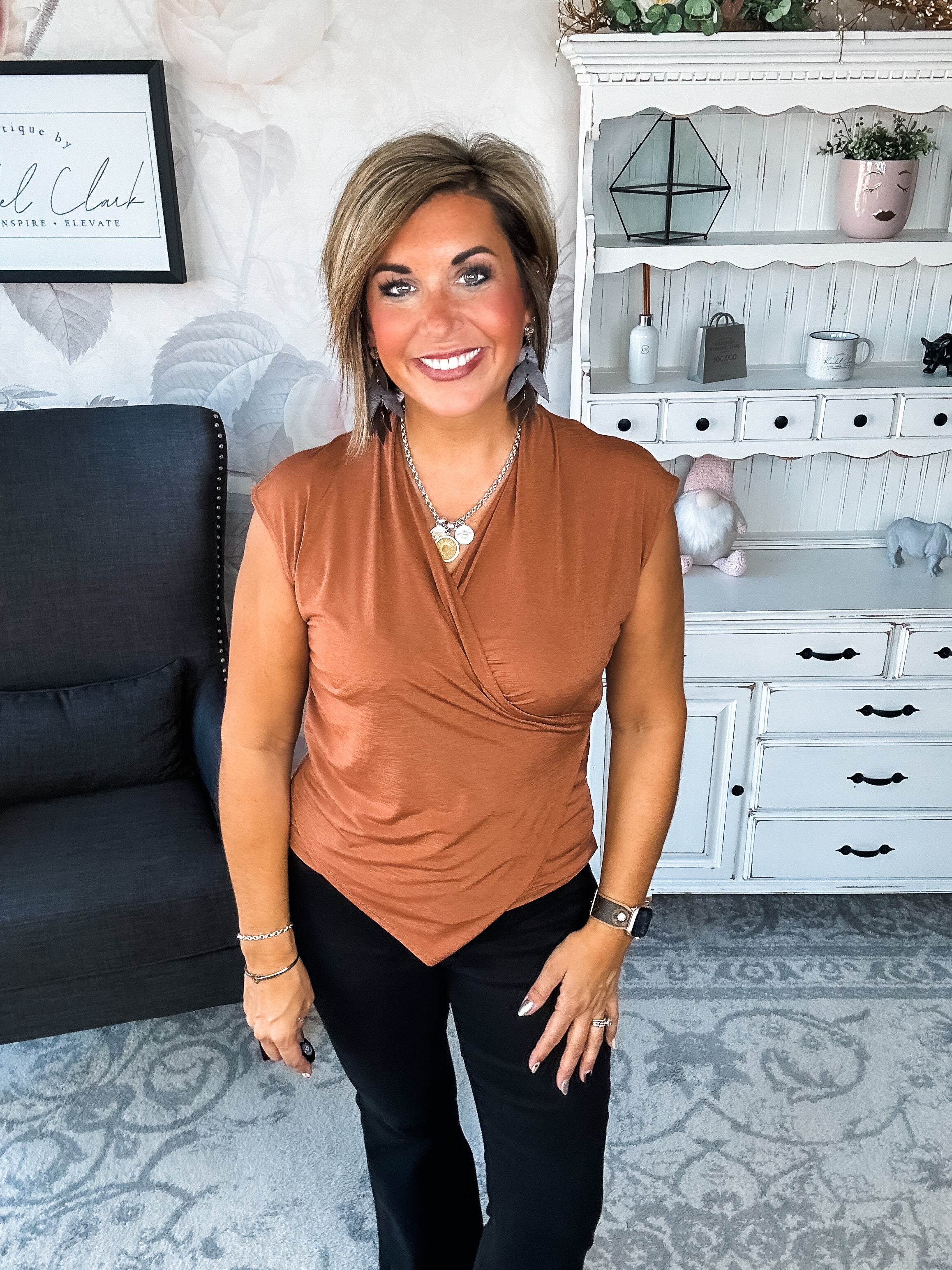 Hopefully Today Crossover Tank - Rust