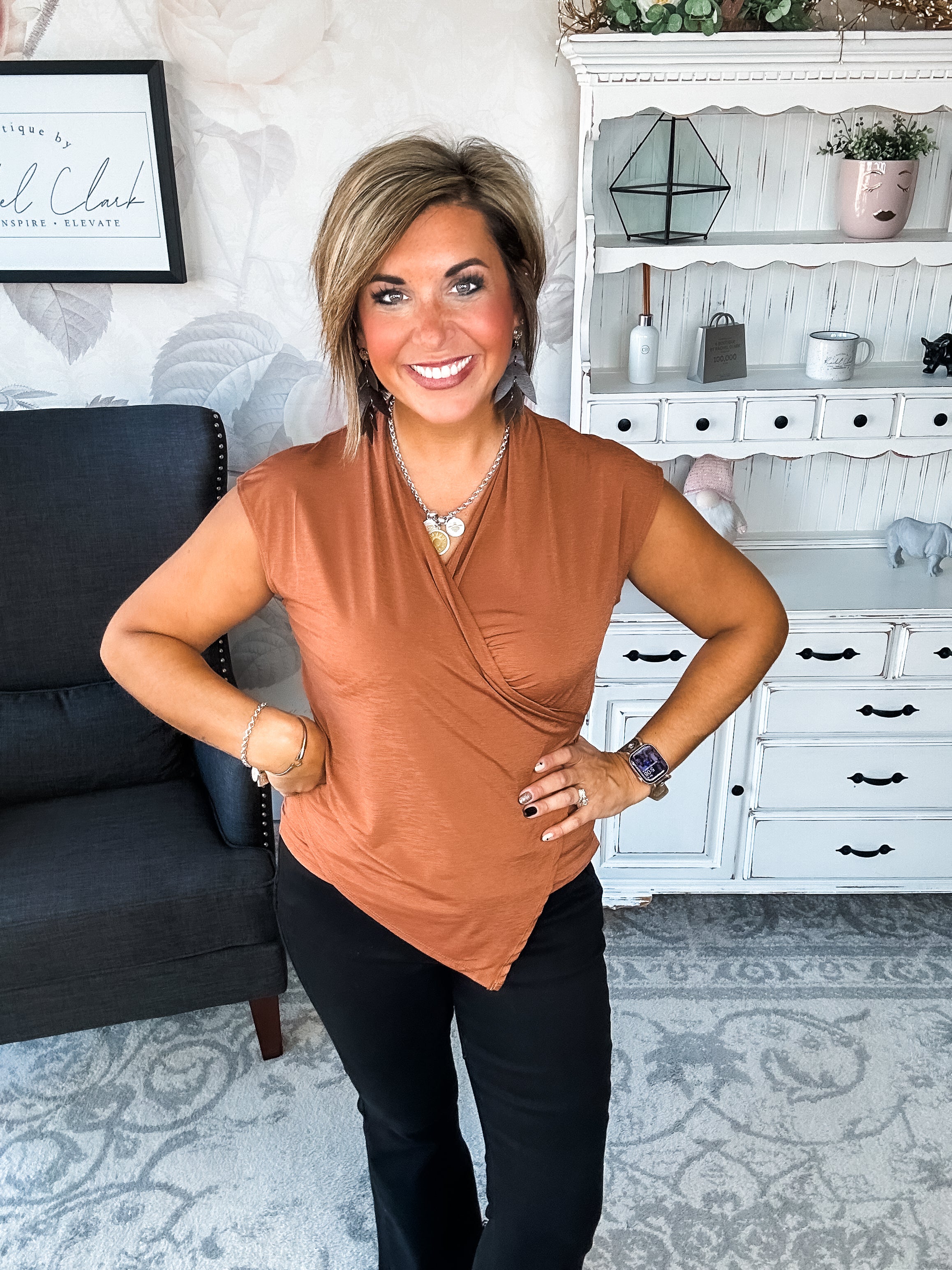 Hopefully Today Crossover Tank - Rust