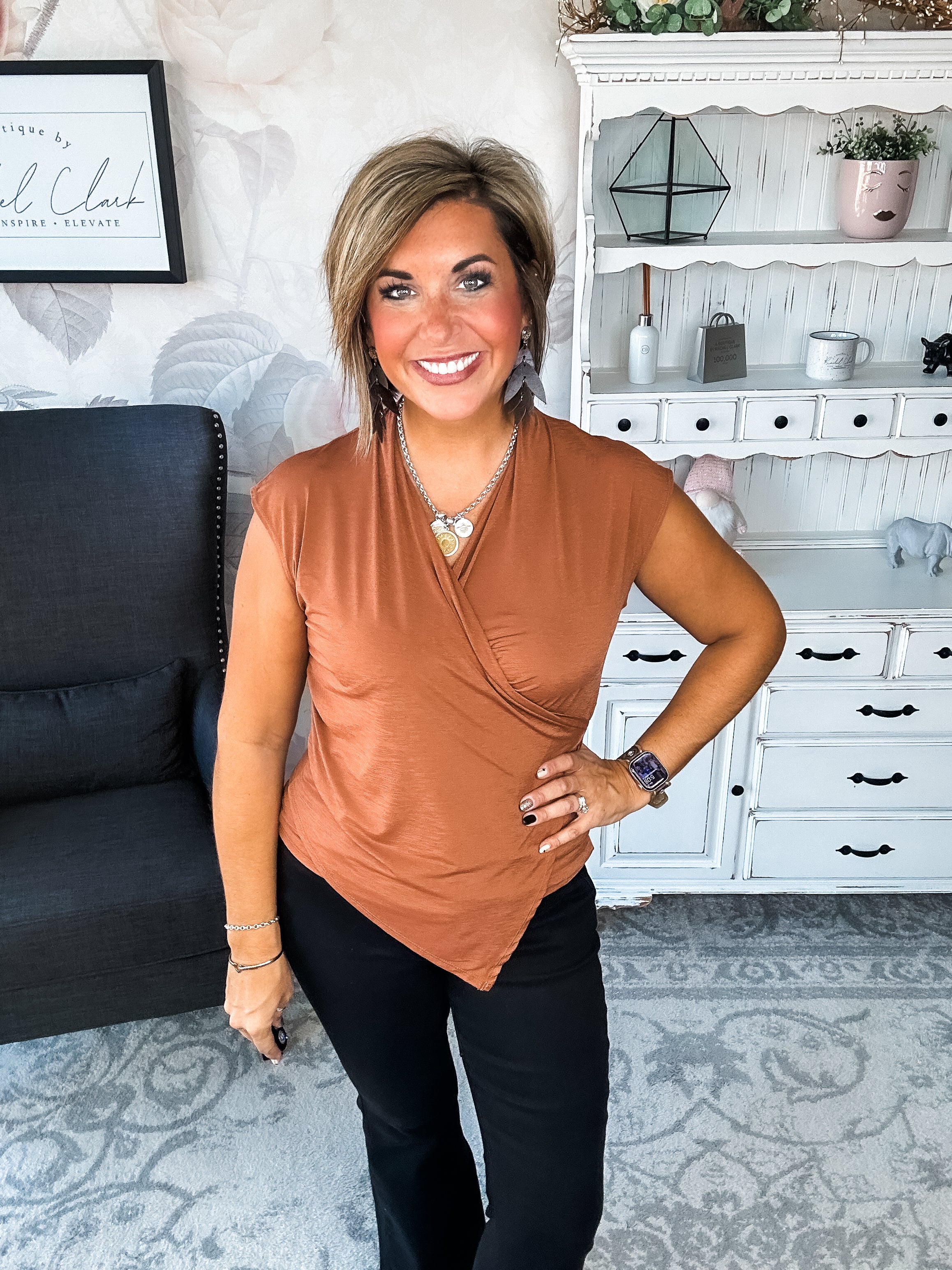 Hopefully Today Crossover Tank - Rust