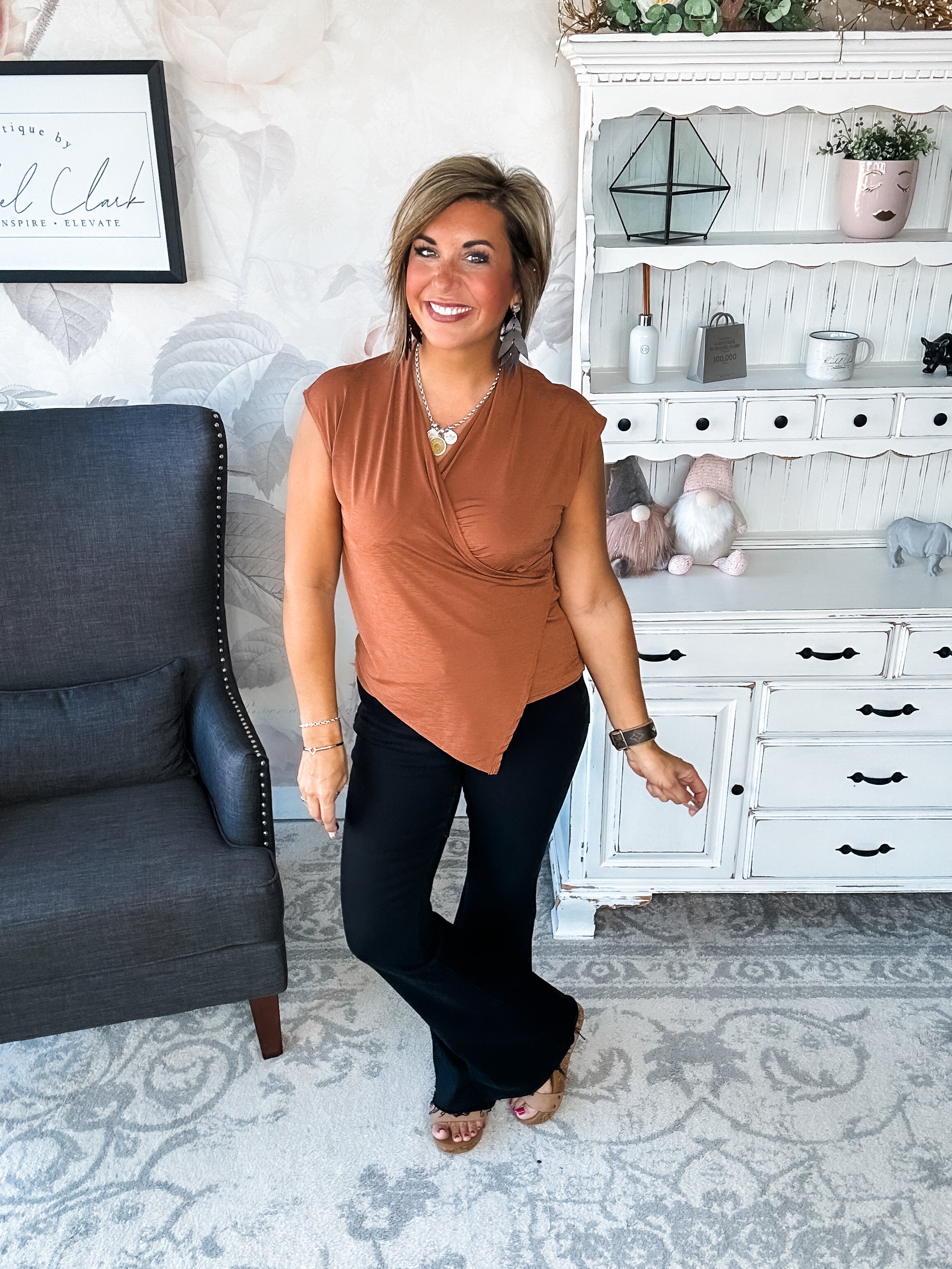 Hopefully Today Crossover Tank - Rust