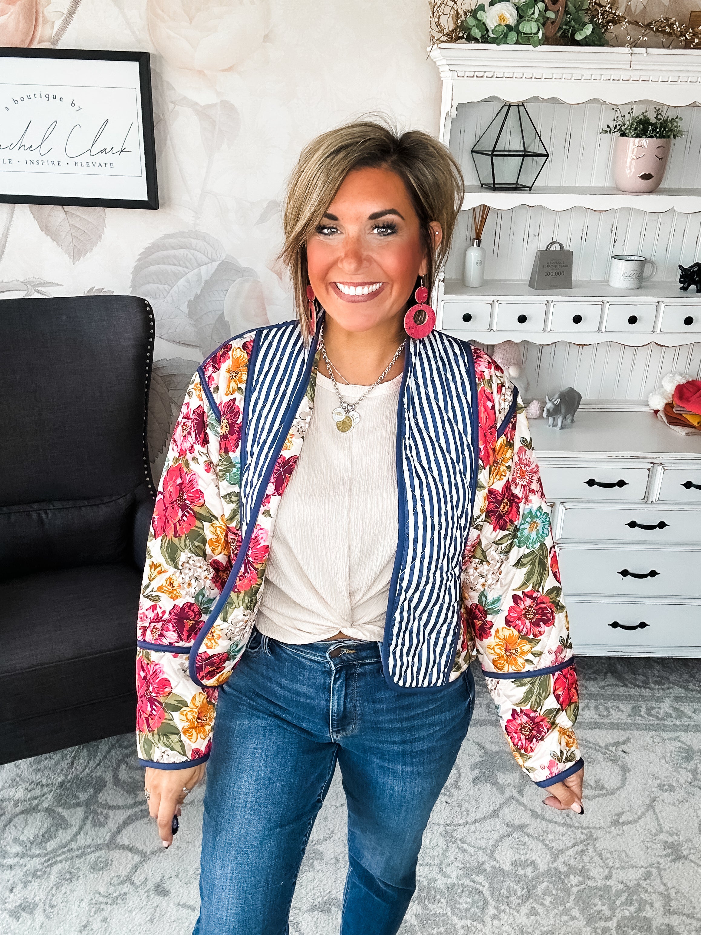Make A Statement Quilted Jacket