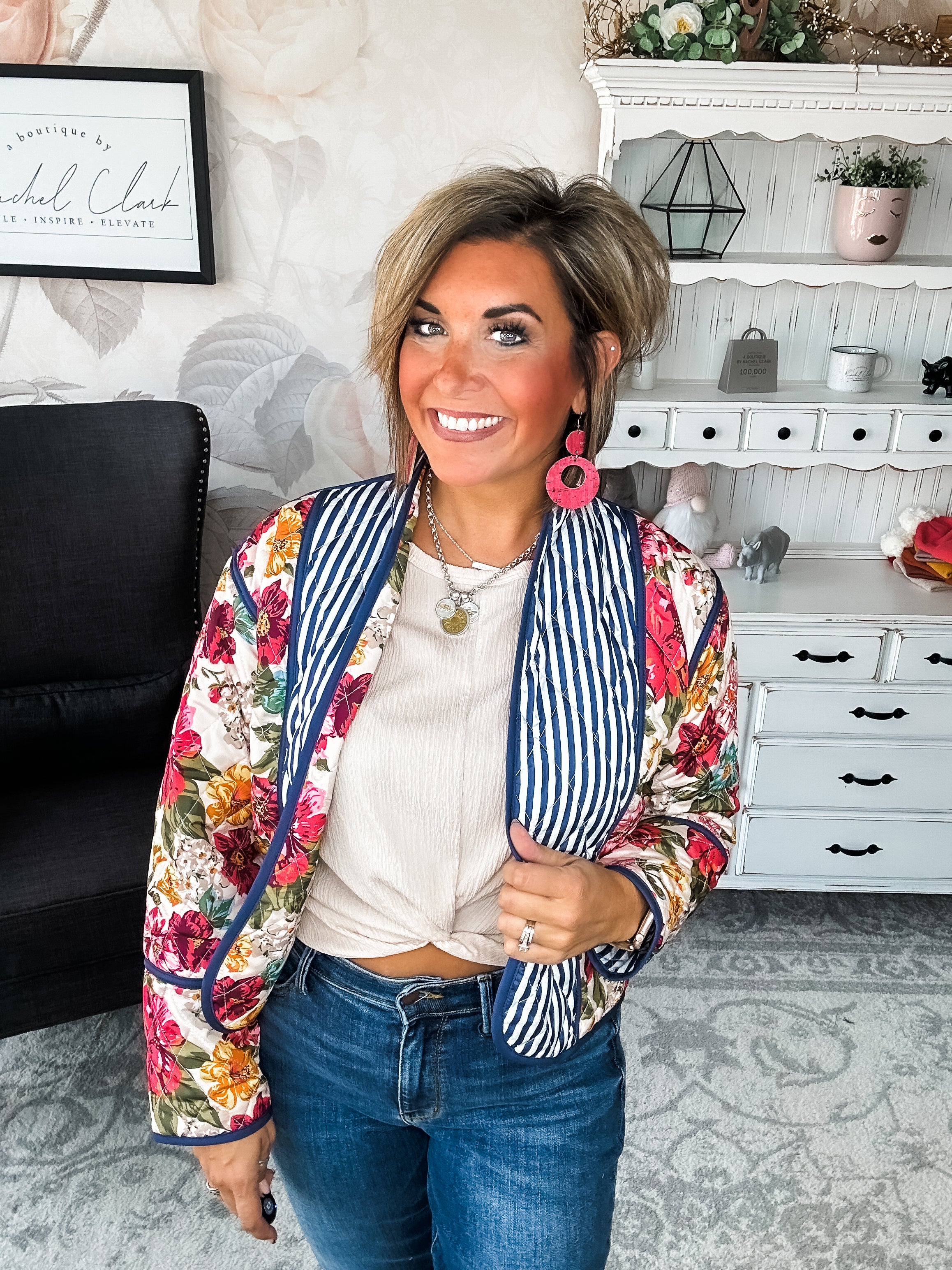 Make A Statement Quilted Jacket