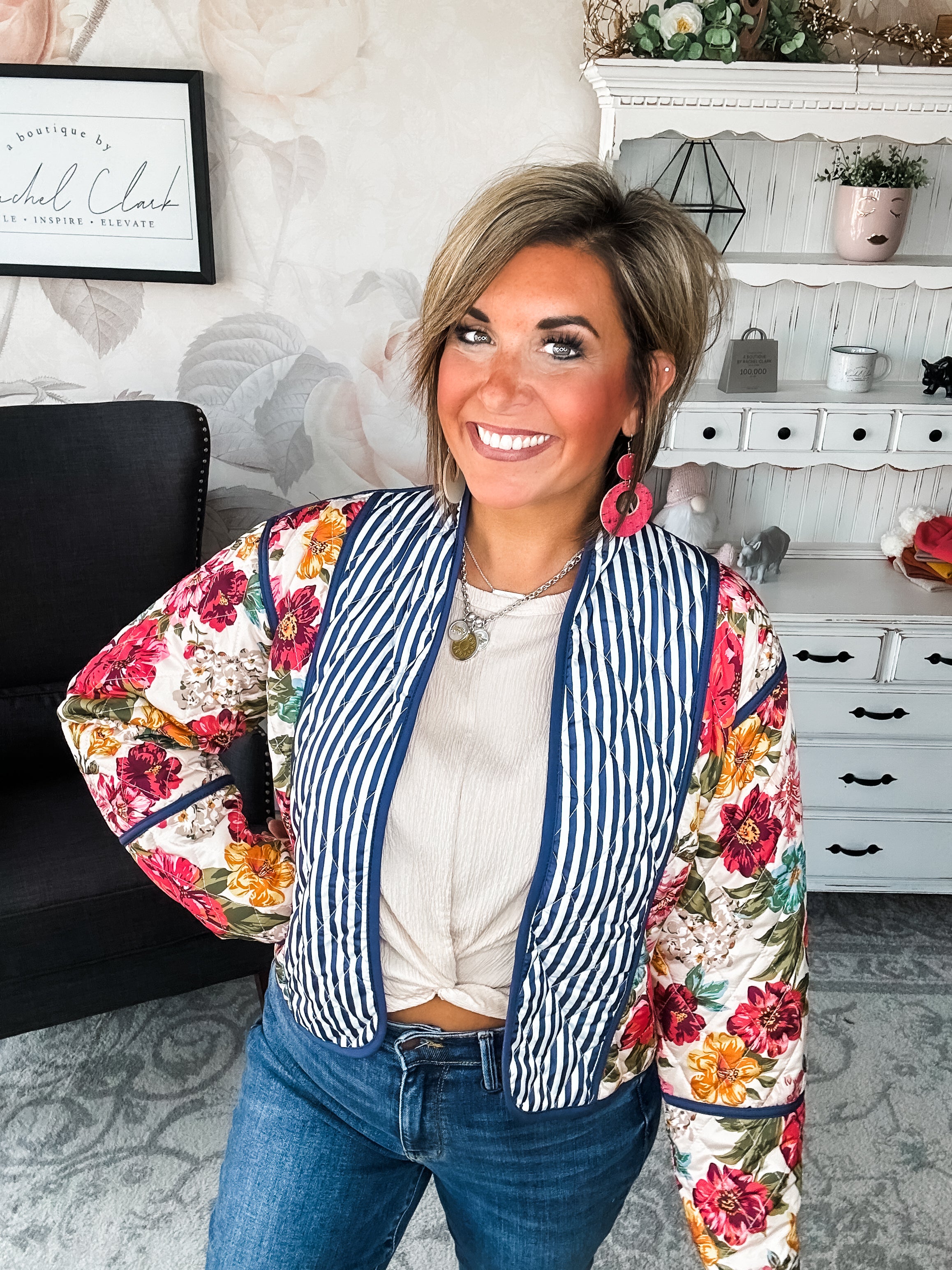 Make A Statement Quilted Jacket