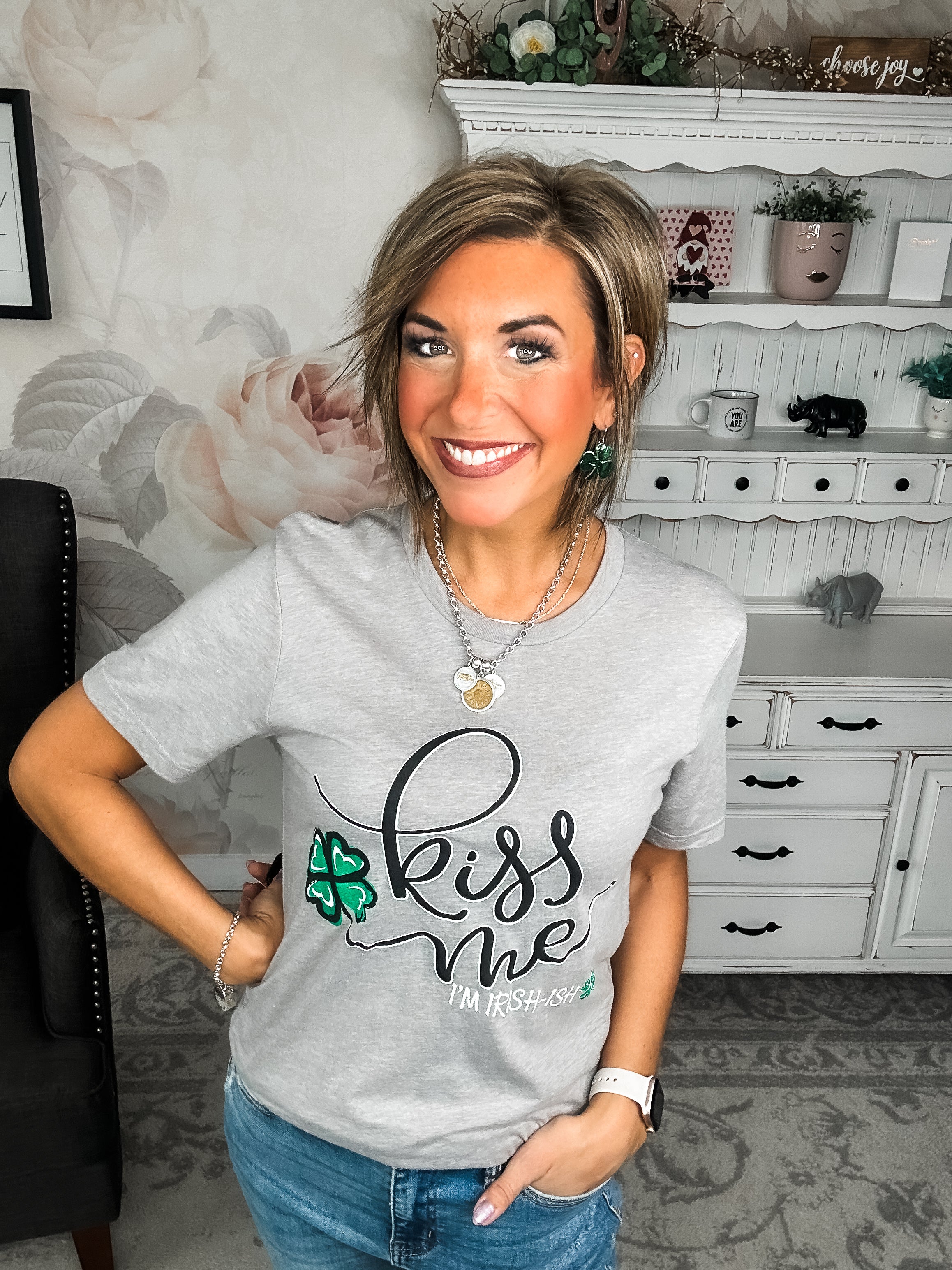 Kiss Me I'm Irish-ish Graphic Tee