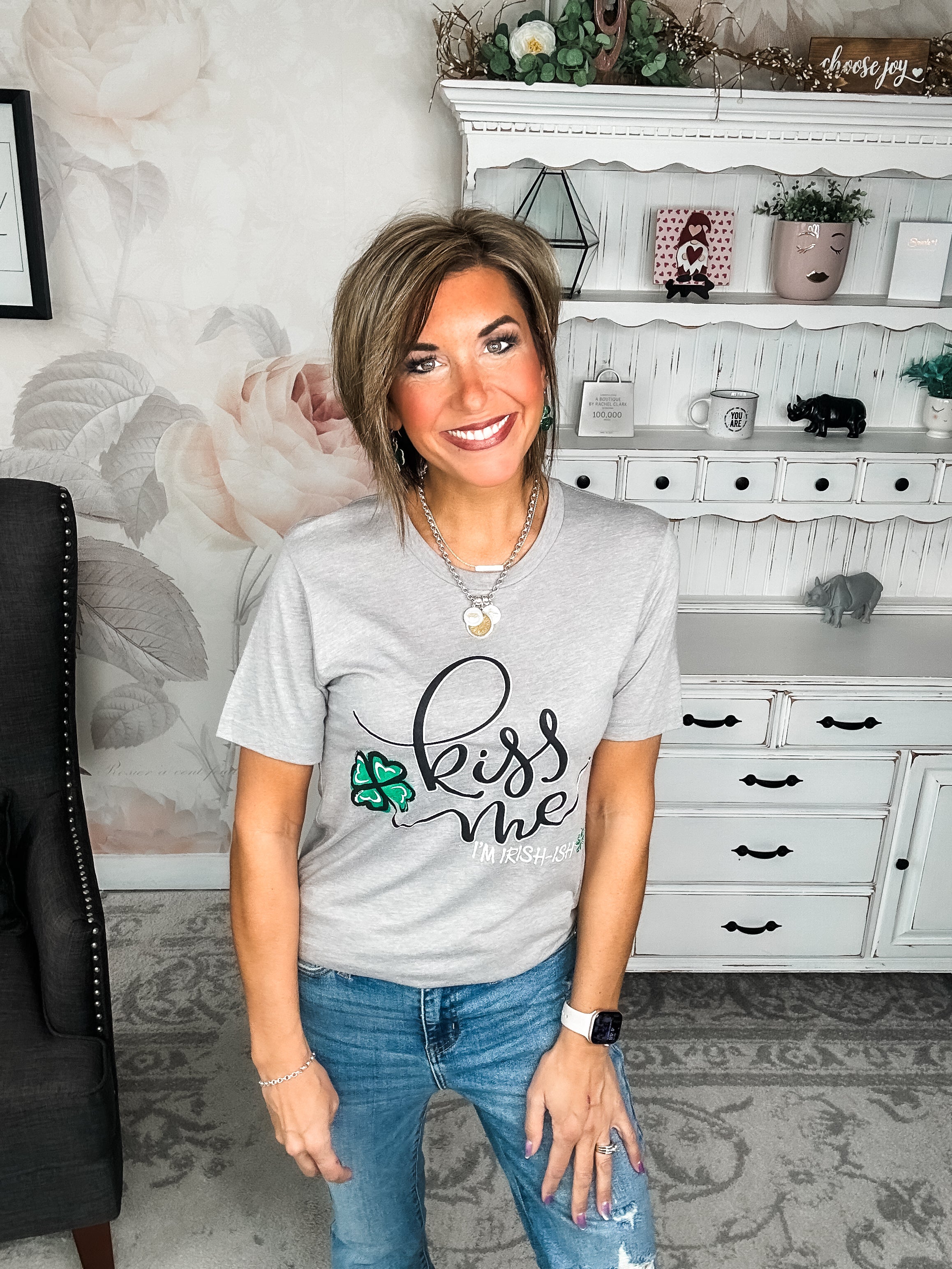Kiss Me I'm Irish-ish Graphic Tee