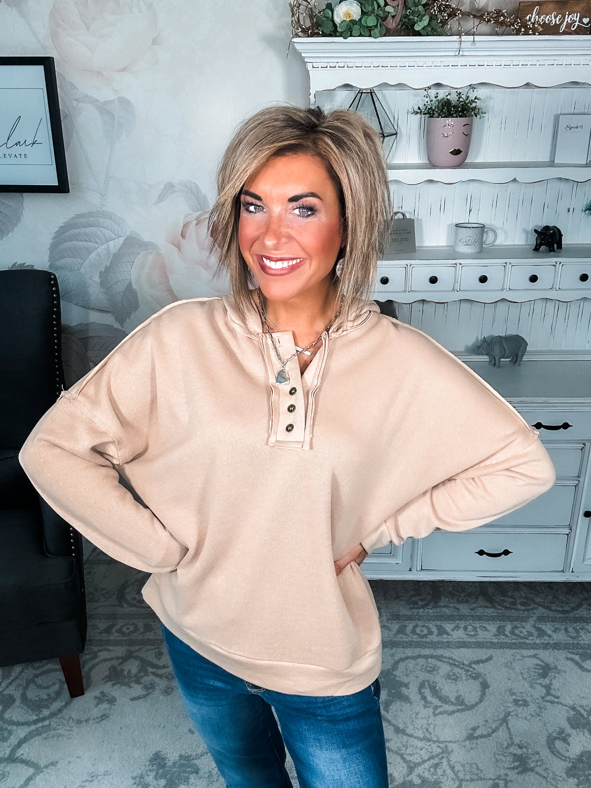 Get Me Through It All Hooded Pullover
