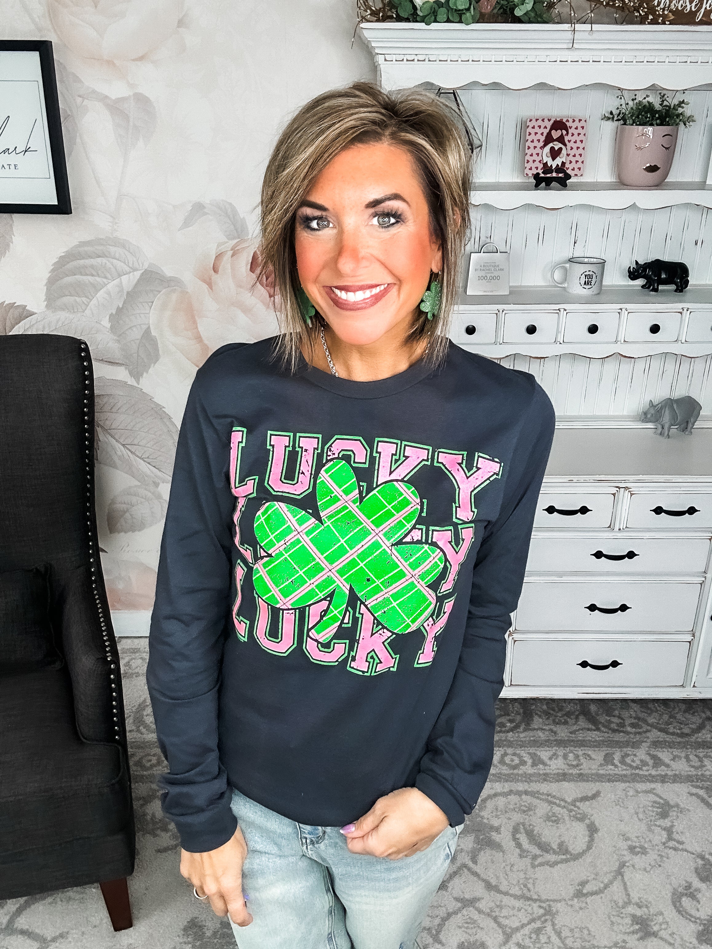 Triple Lucky Graphic Tee