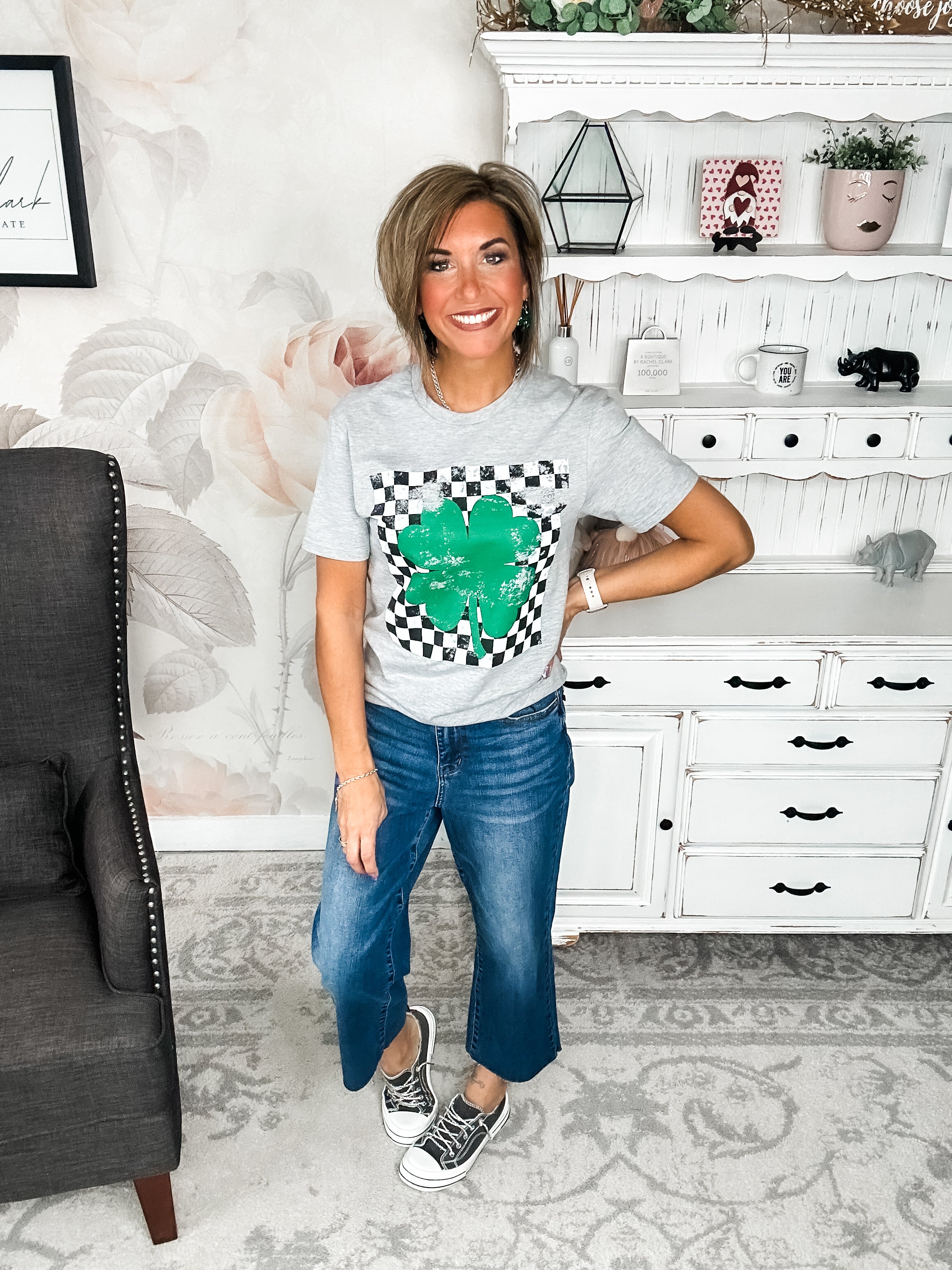 Check Your Shamrocks Graphic Tee