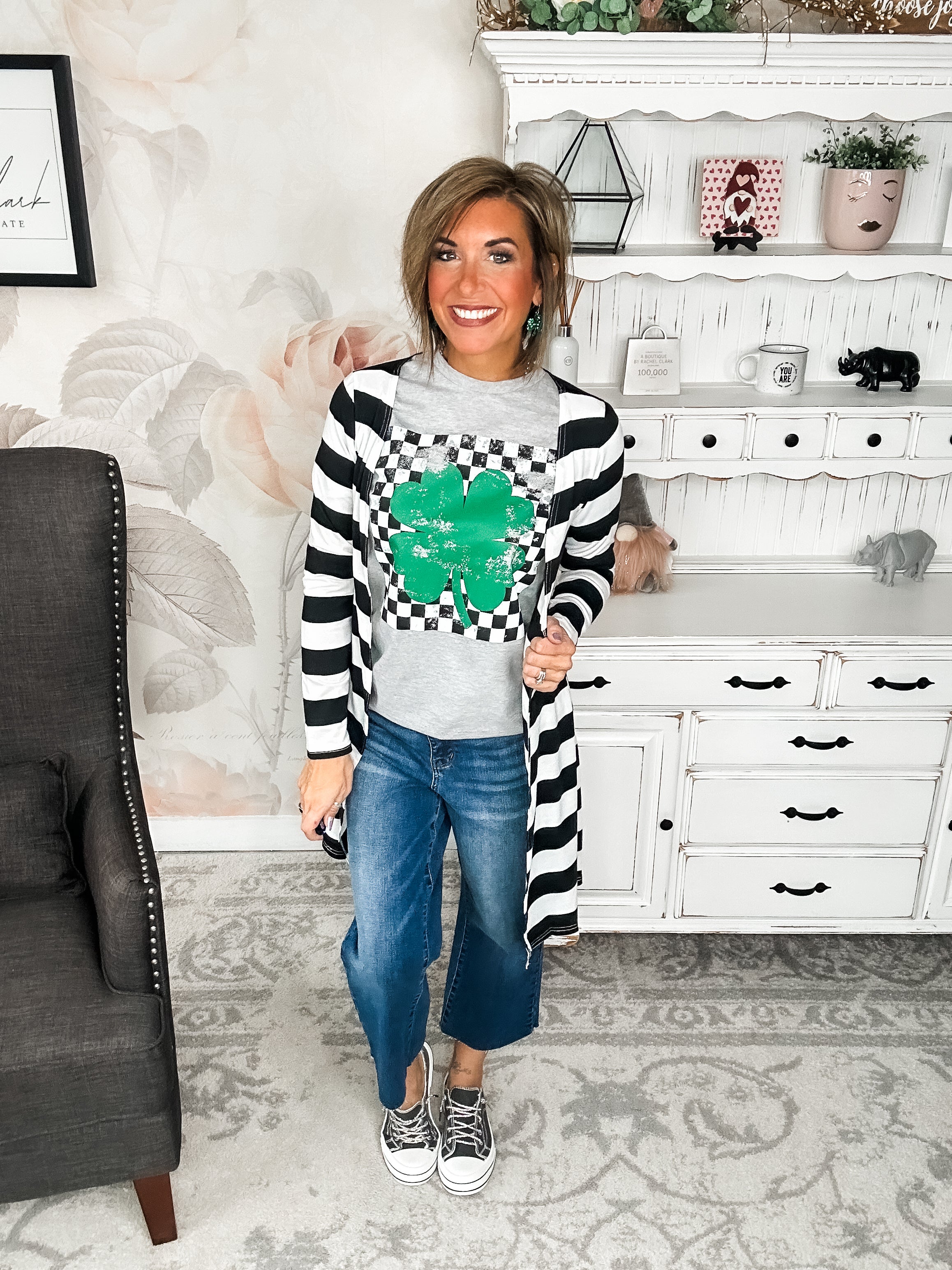 Check Your Shamrocks Graphic Tee