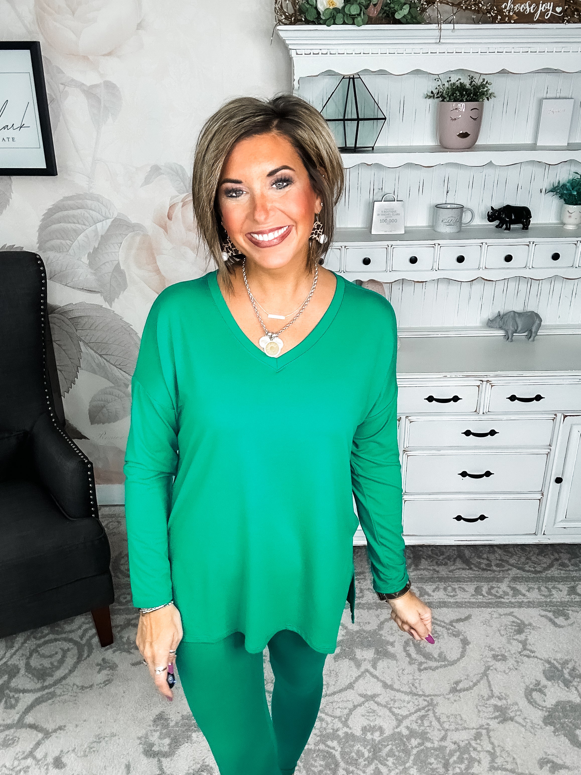 You Can't Resist This Lounge Set - Forest