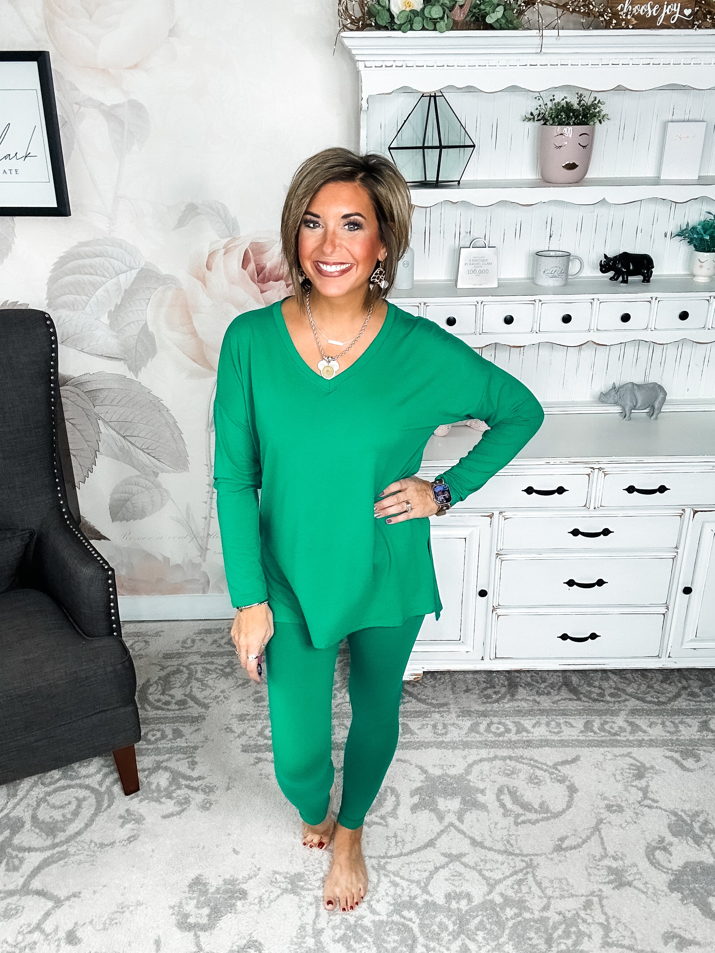 You Can't Resist This Lounge Set - Forest