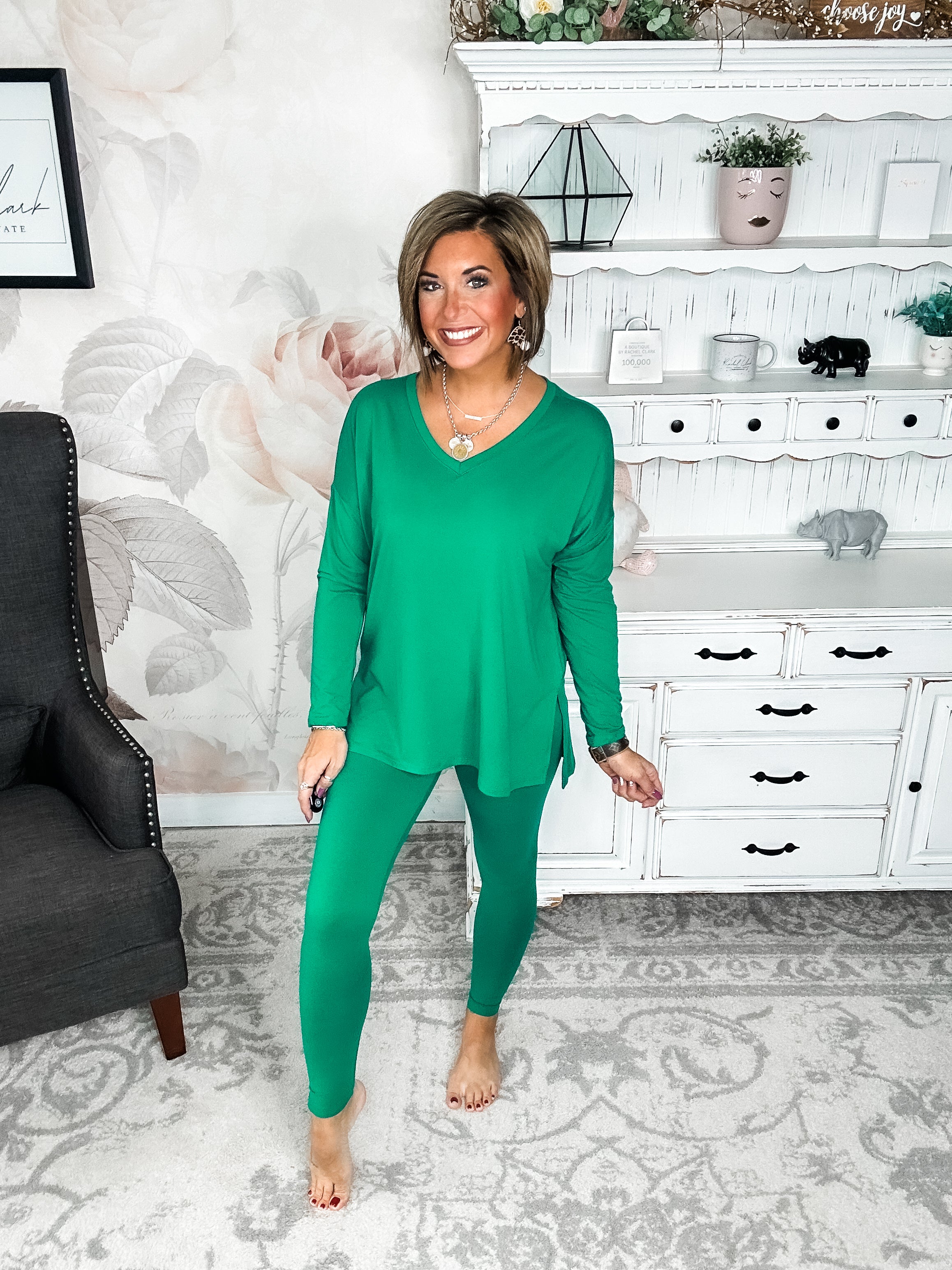 You Can't Resist This Lounge Set - Forest