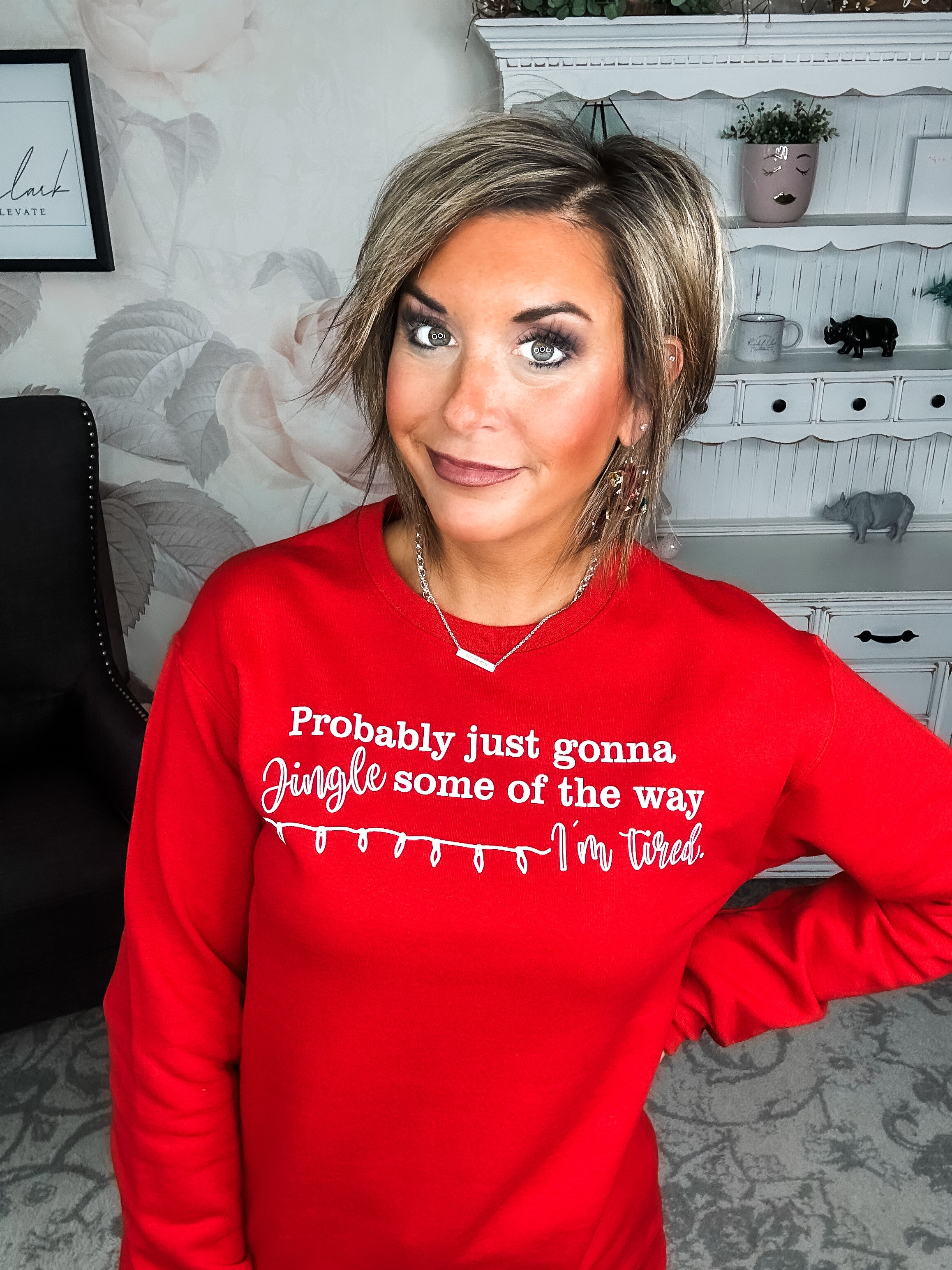 Jingle Some Of The Way Graphic Sweatshirt