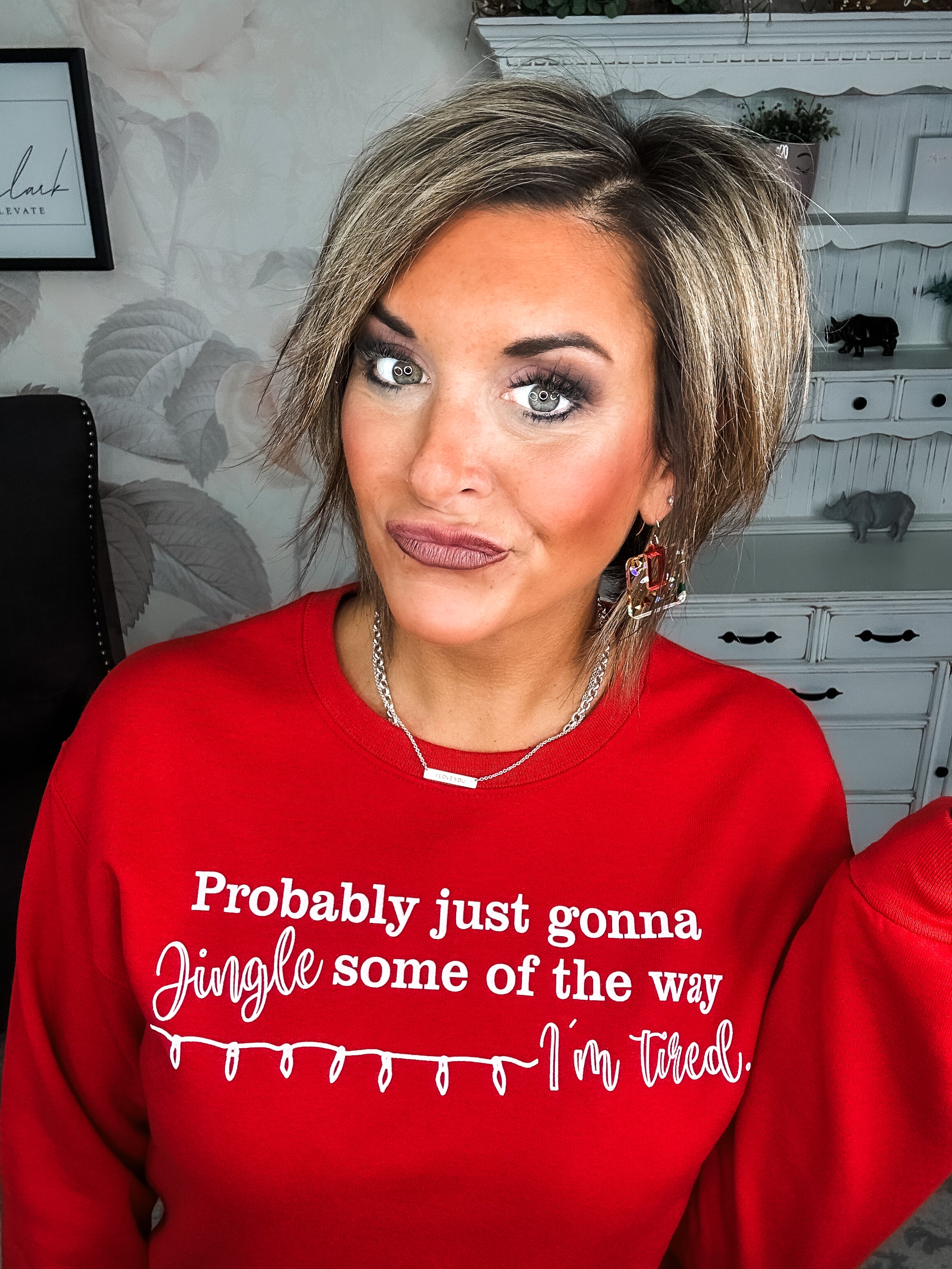 Jingle Some Of The Way Graphic Sweatshirt