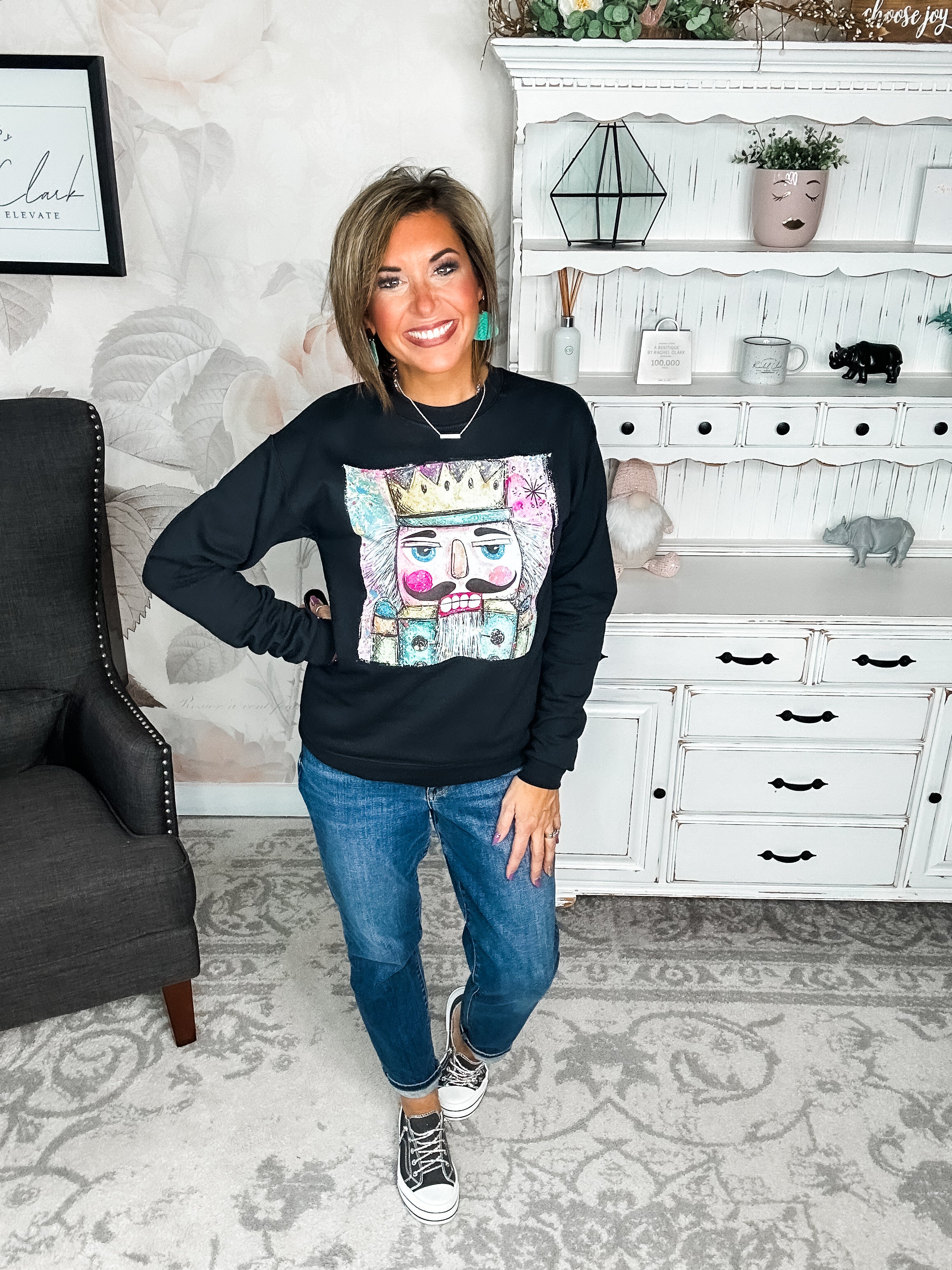 Nutcracker Graphic Sweatshirt