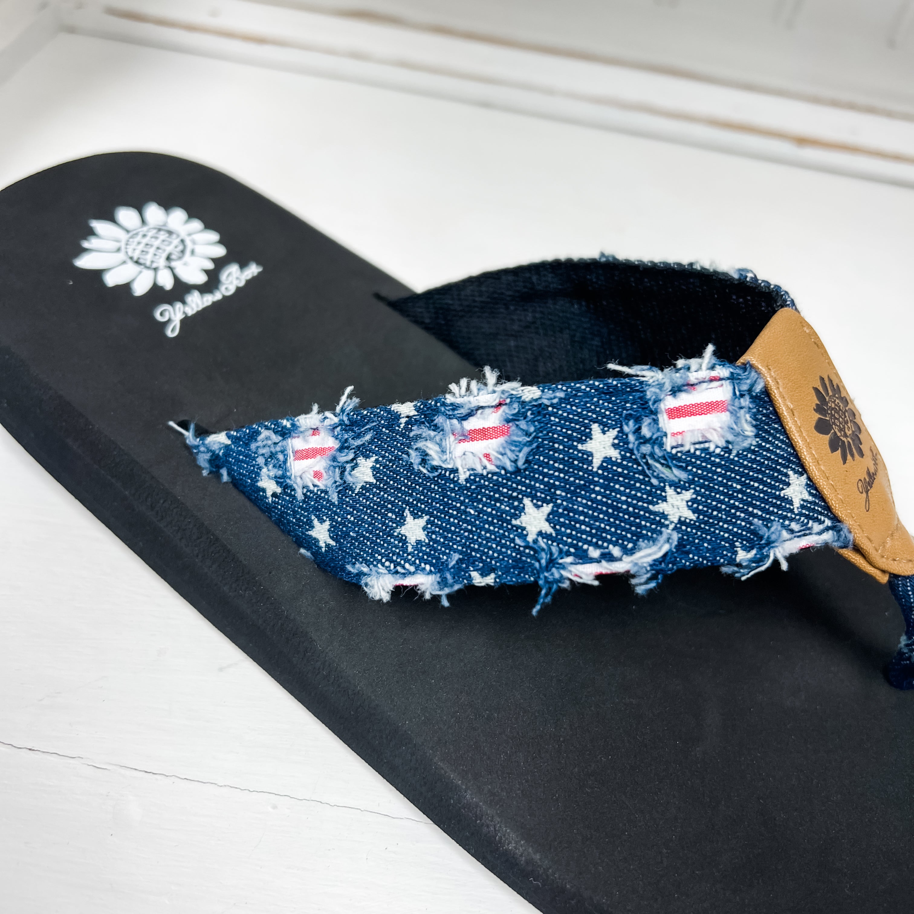 Firework Flip Flop - Navy