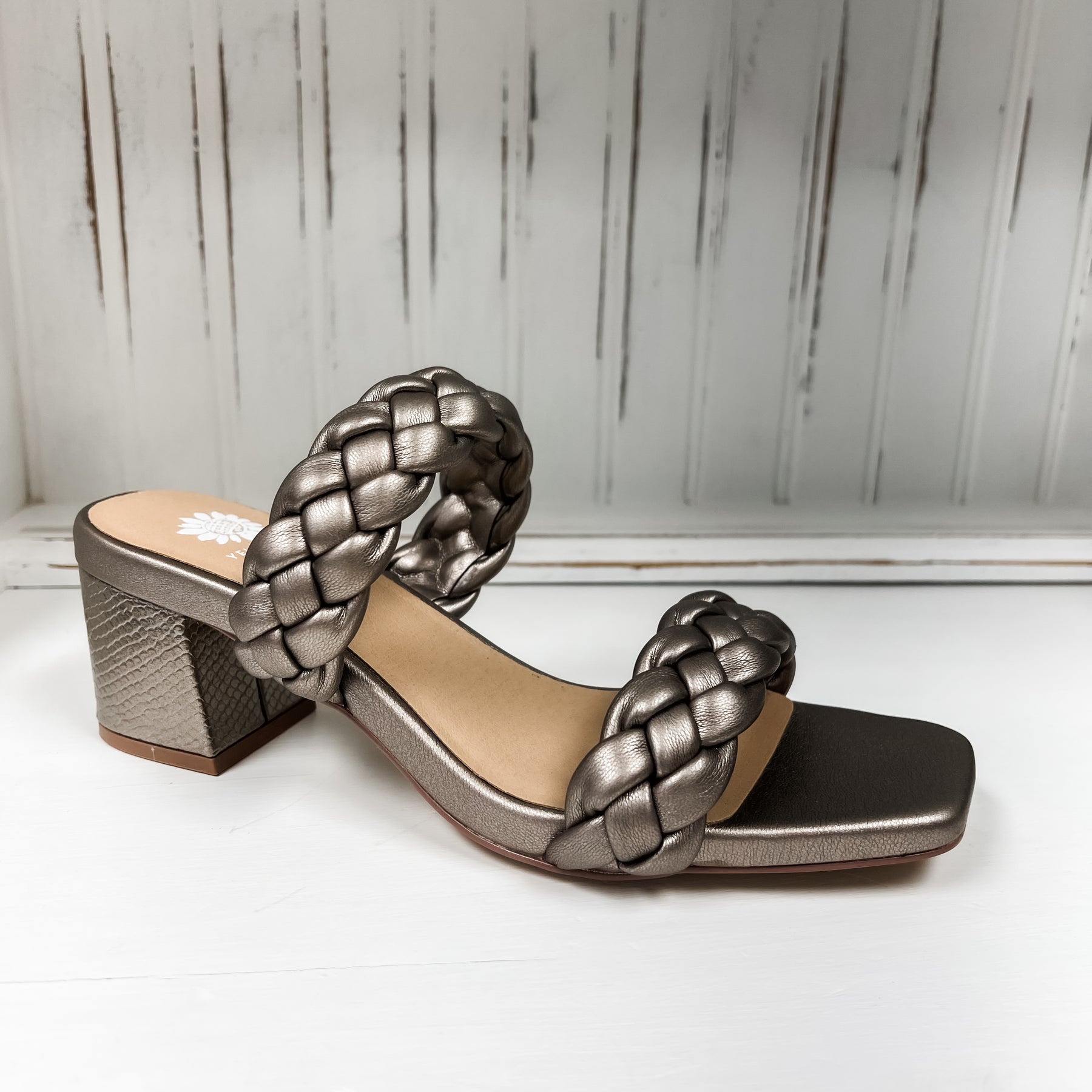 Carlen Heel Sandals - Bronze