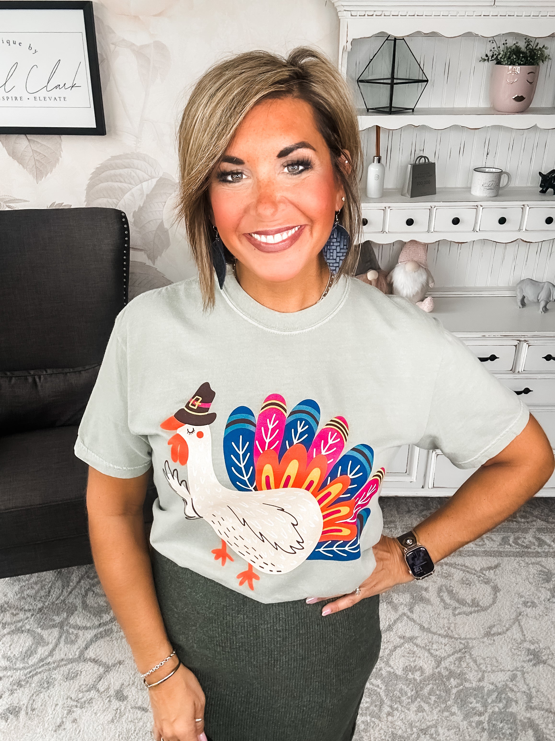 Ms Gobbleworth Graphic Tee