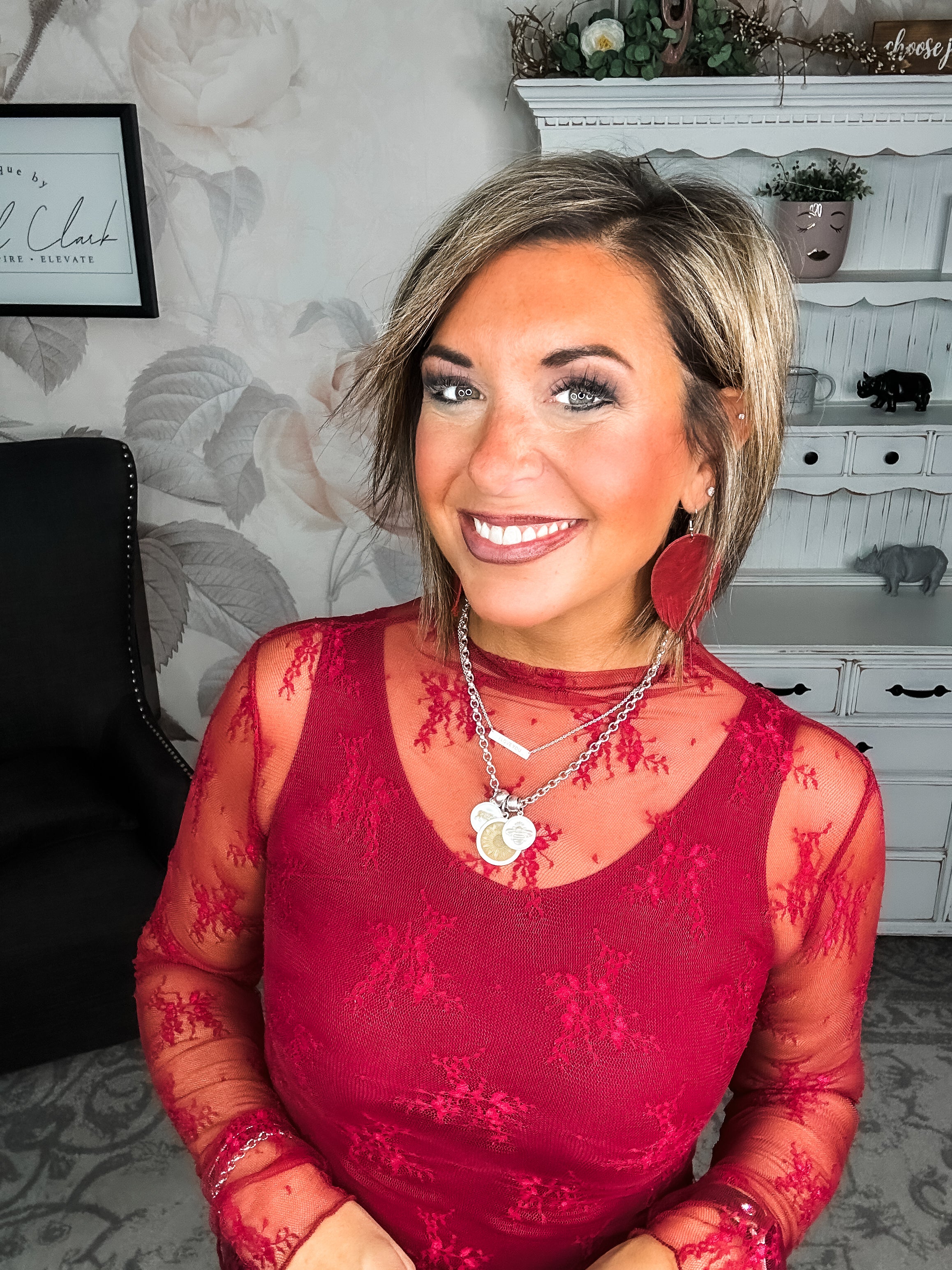Turn Back Time Mesh Top