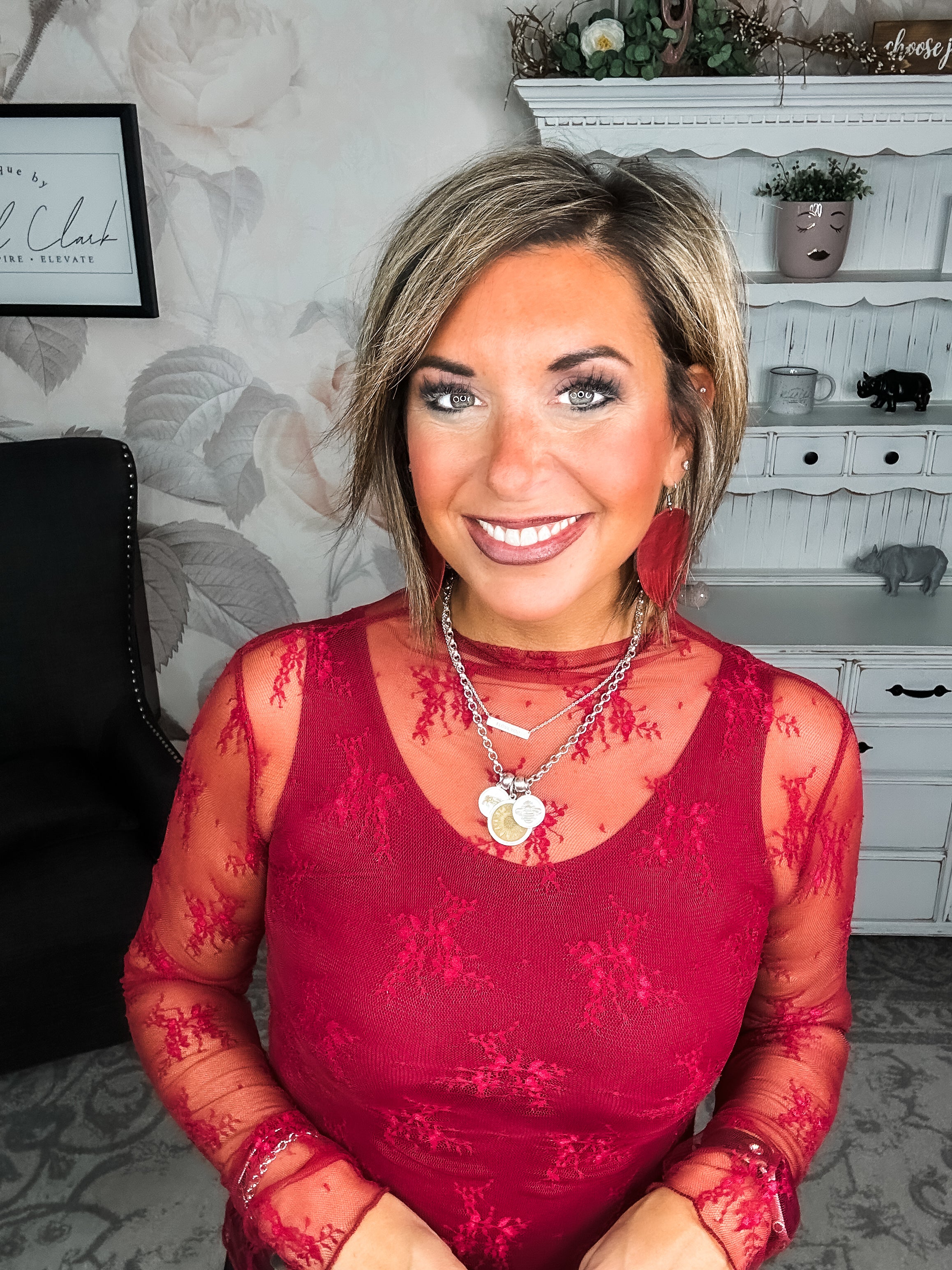 Turn Back Time Mesh Top