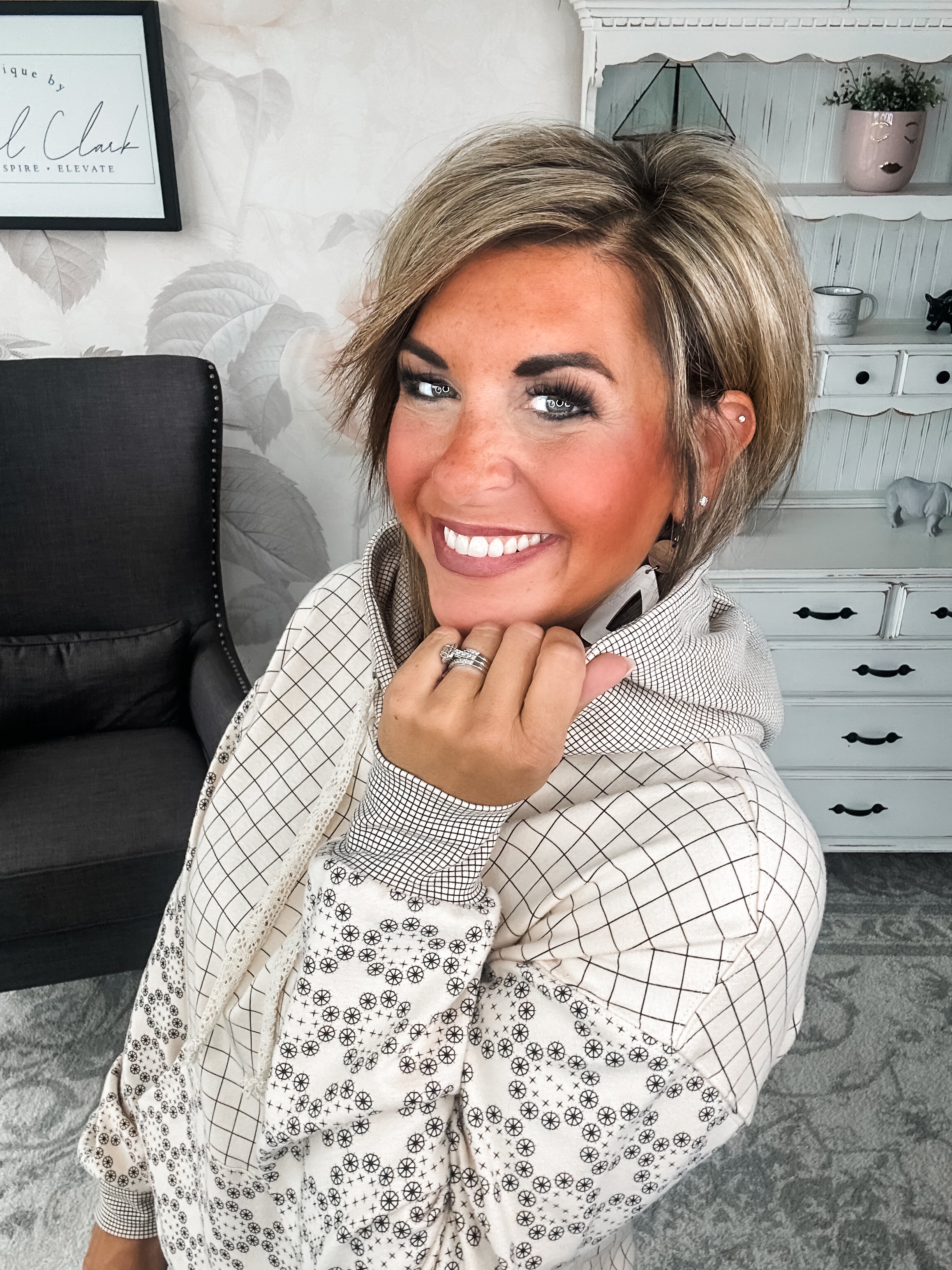 Ampersand Avenue University Hoodie - First Date