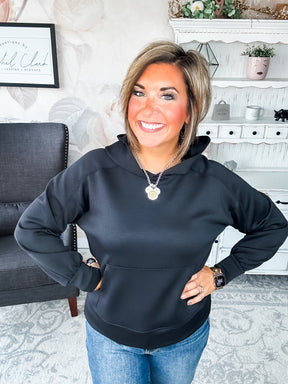 Charmed On The Weekend Hoodie - Black