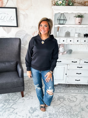Charmed On The Weekend Hoodie - Black