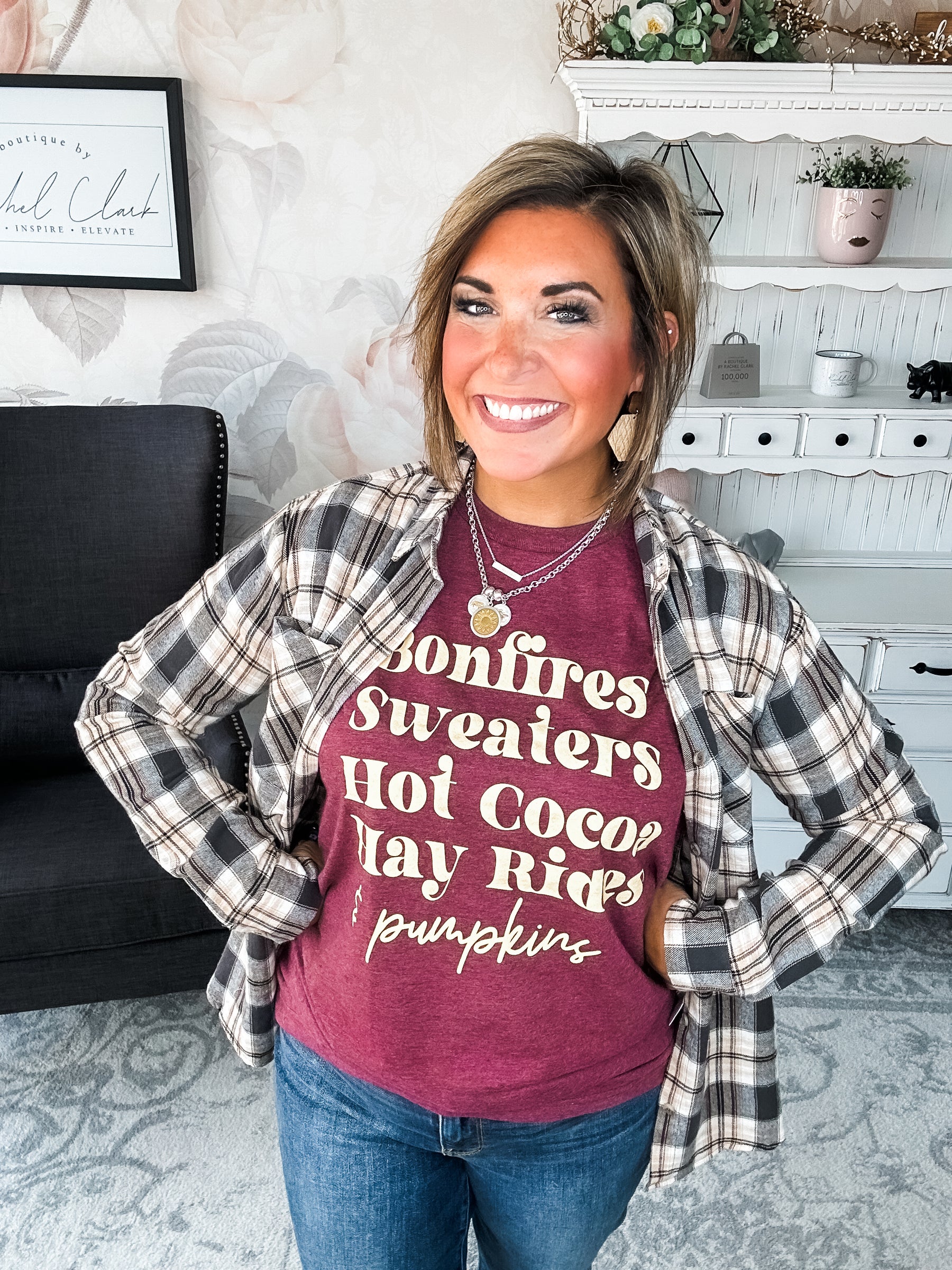 Bonfires & Fall Graphic Tee