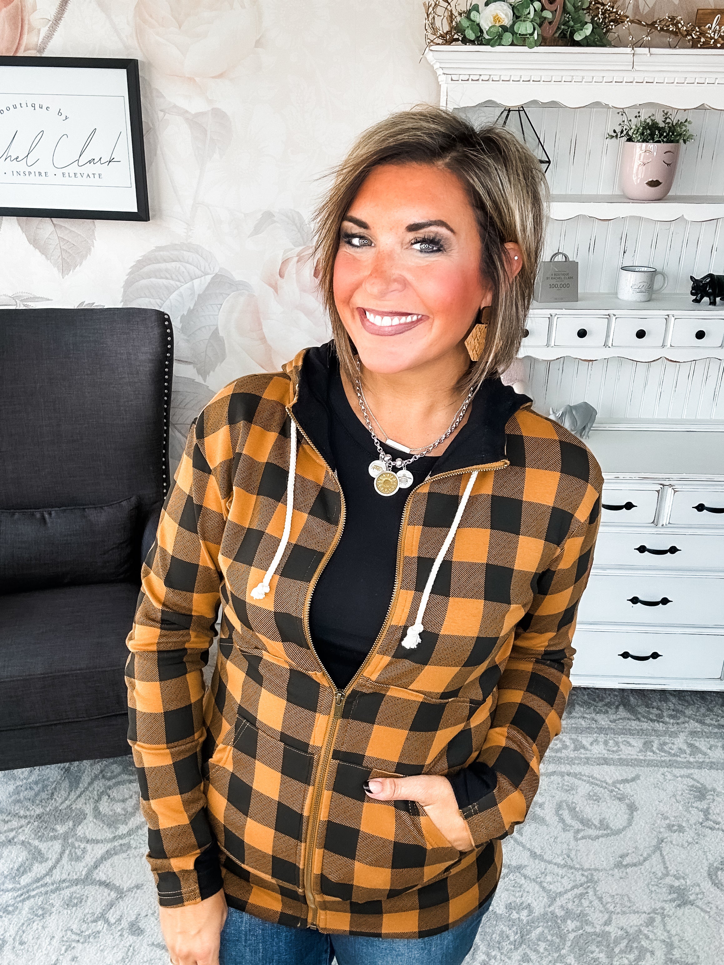 Ampersand Avenue Fullzip Sweatshirt Out of the Woods