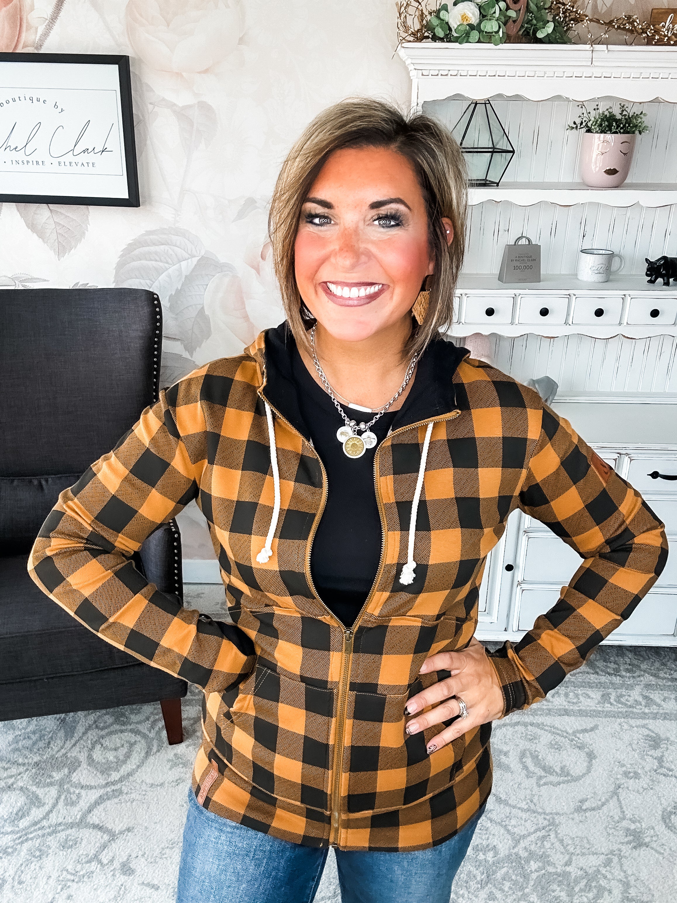 Ampersand Avenue Fullzip Sweatshirt Out of the Woods