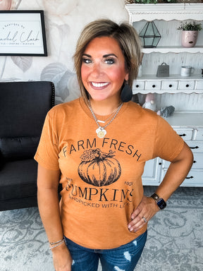 Farm Fresh Pumpkins Graphic Tee
