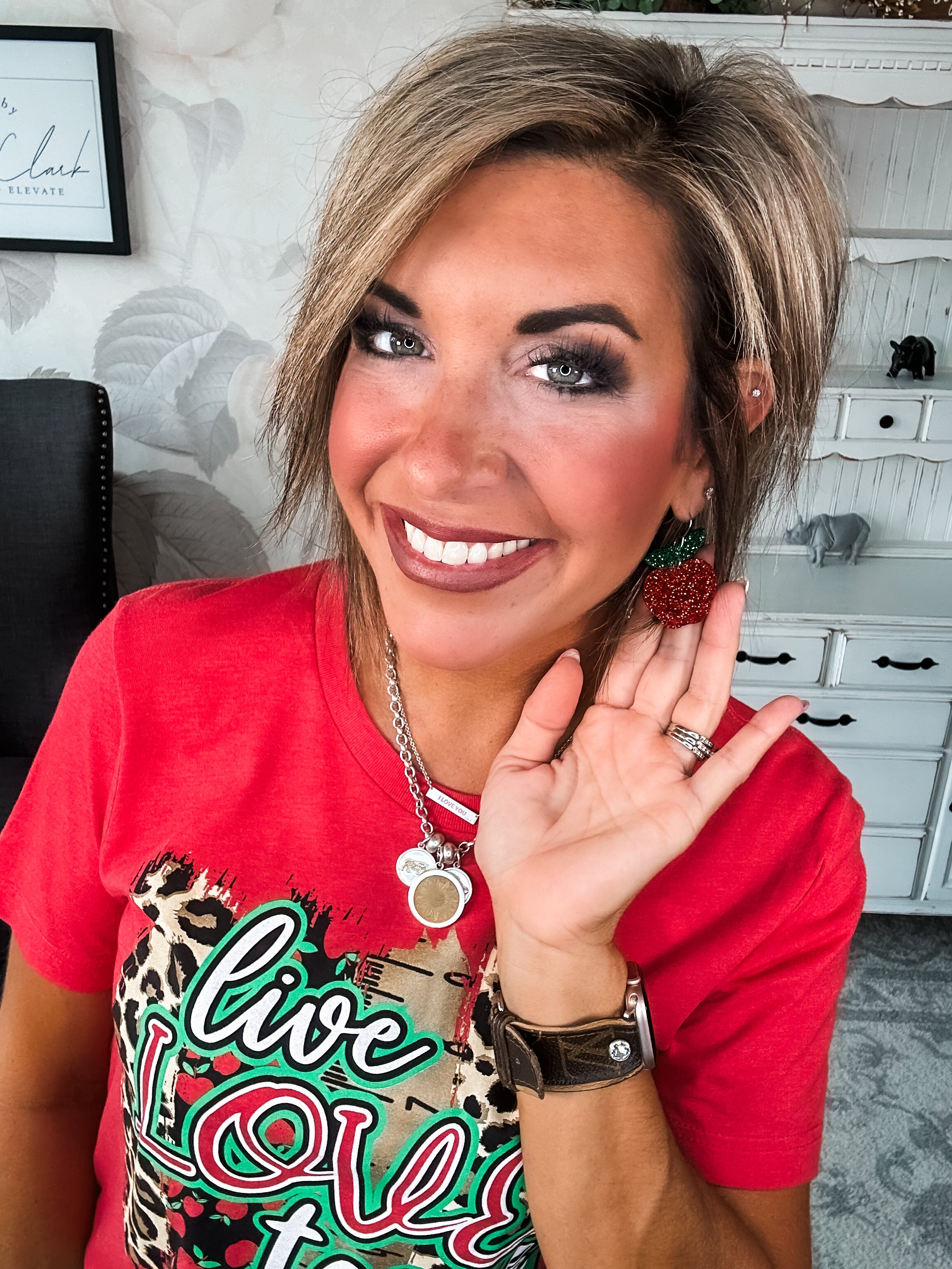 Live Love Teach Graphic Tee