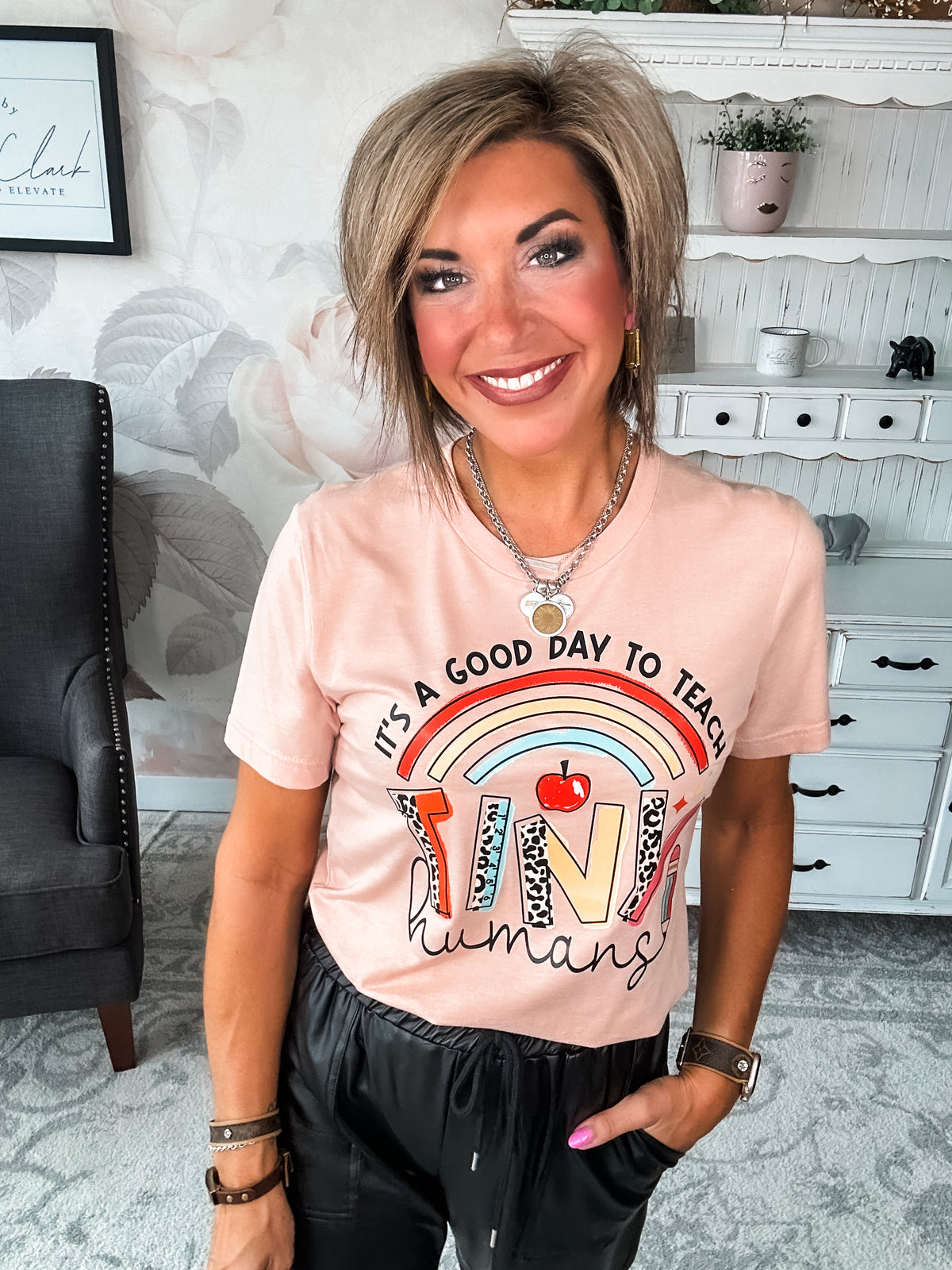 It's A Good Day To Teach Tiny Humans Graphic Tee