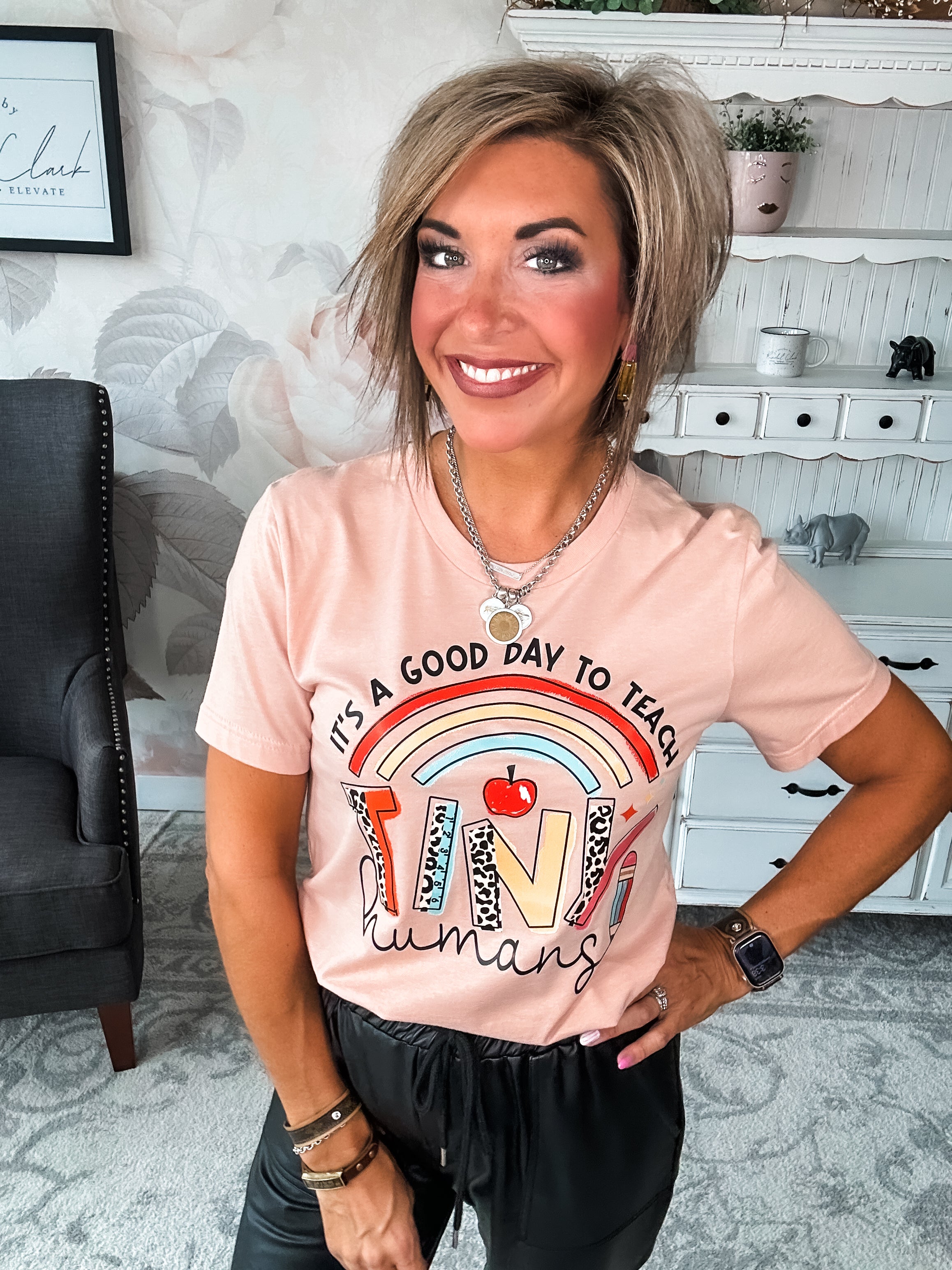 It's A Good Day To Teach Tiny Humans Graphic Tee