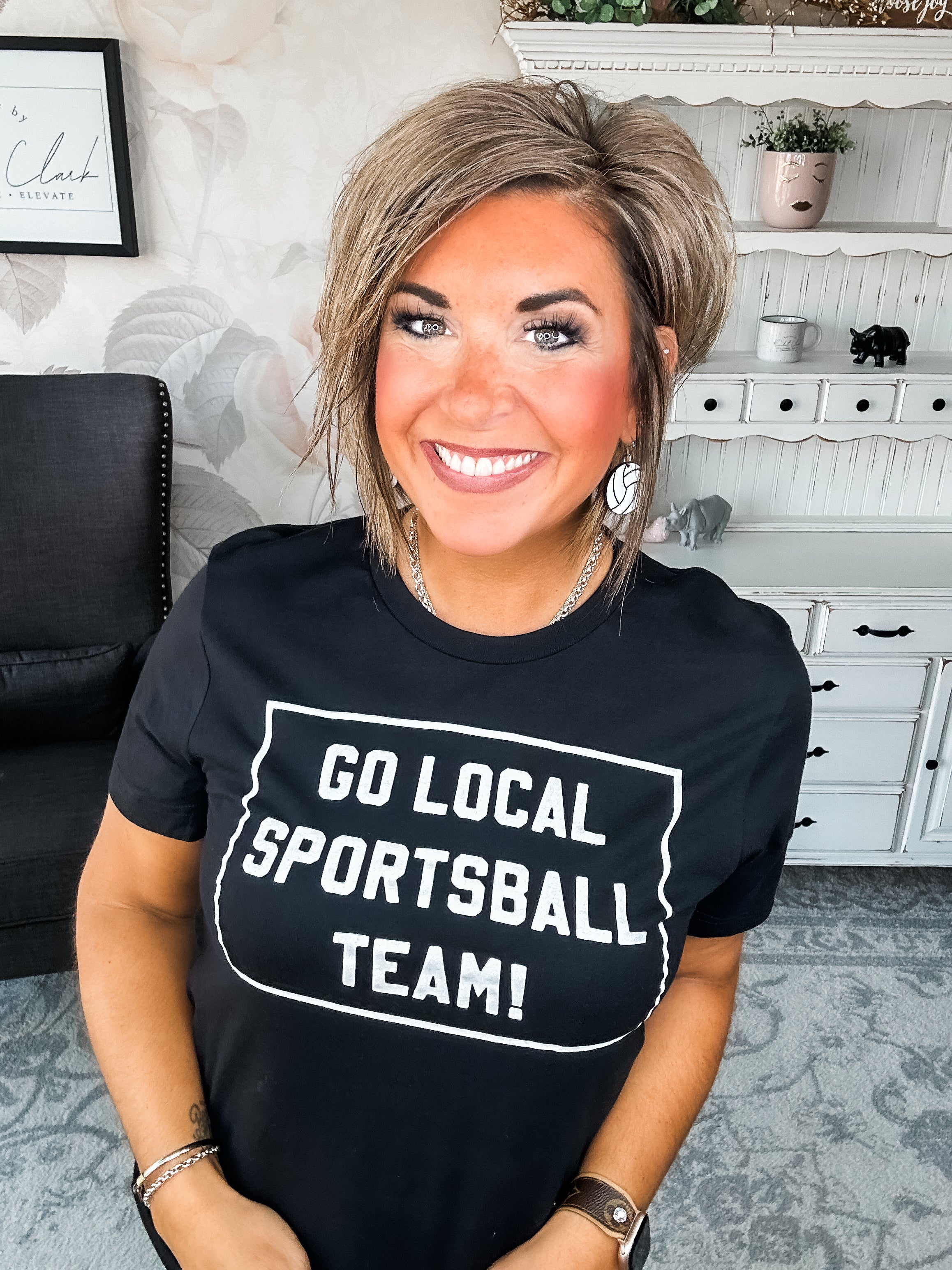 Go Local Sportsball Team Graphic Tee