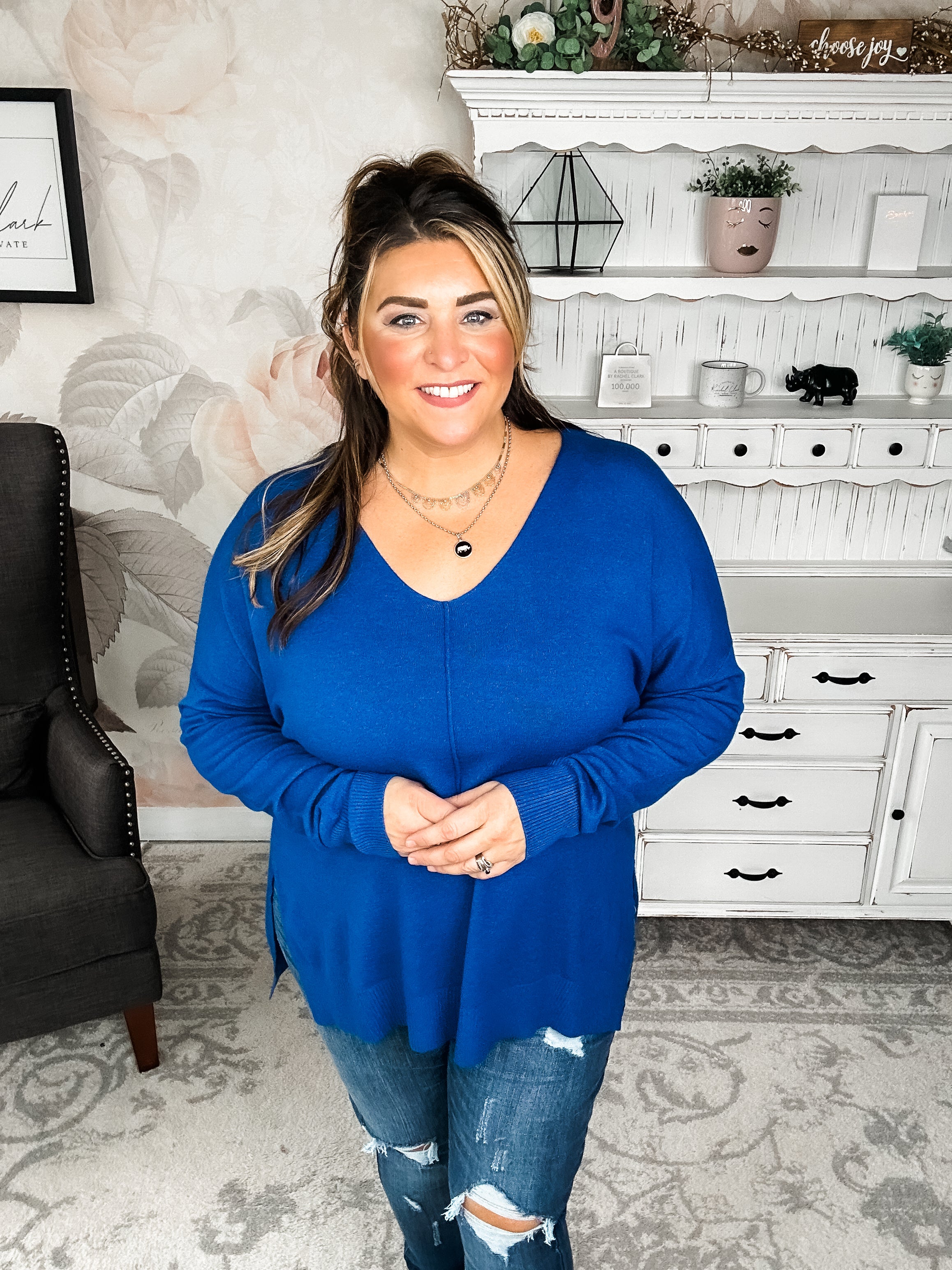 BLACK FRIDAY EXCLUSIVE - Blackout Breezer Sweater - Beige