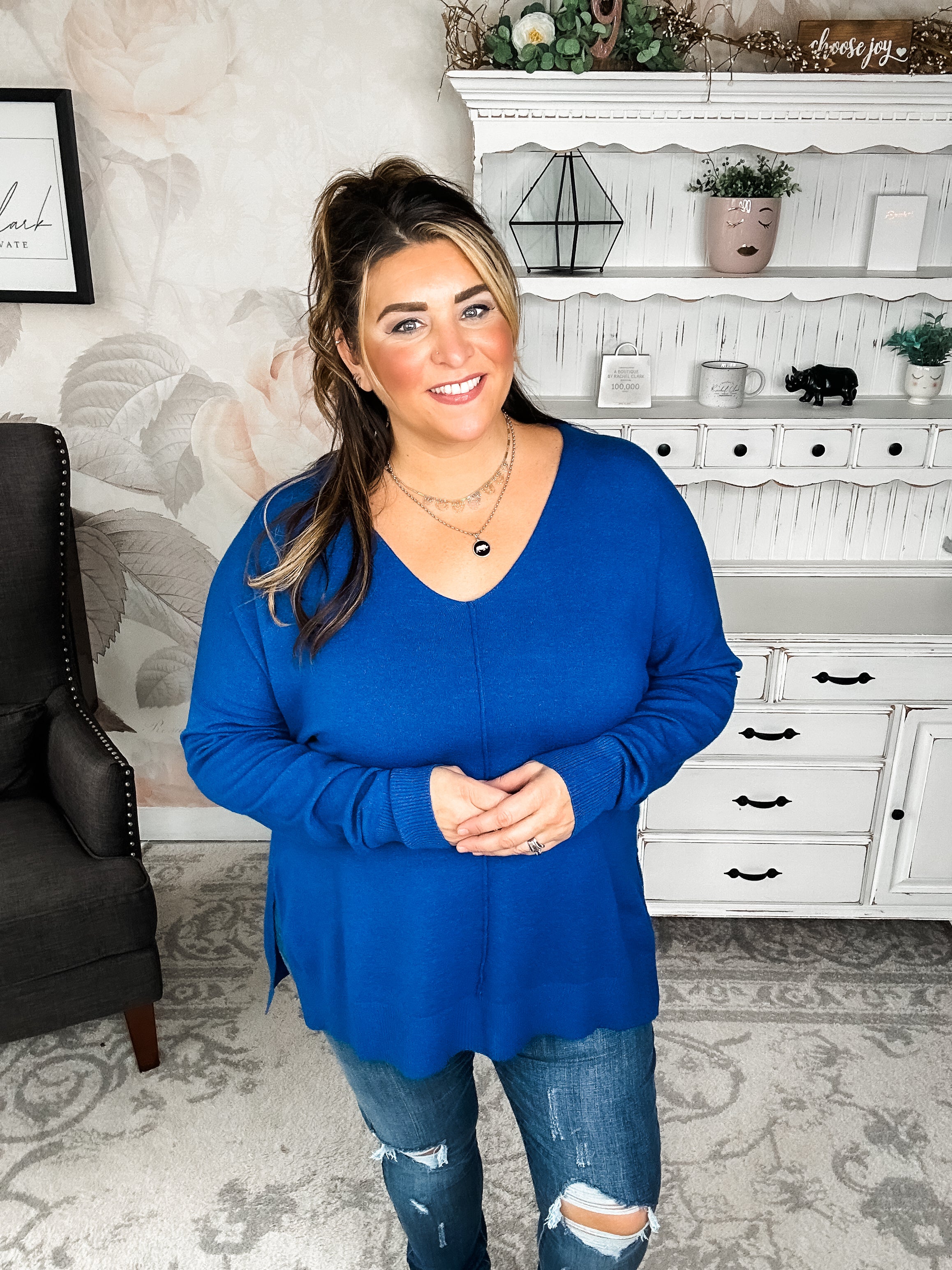 BLACK FRIDAY EXCLUSIVE - Blackout Breezer Sweater - Beige