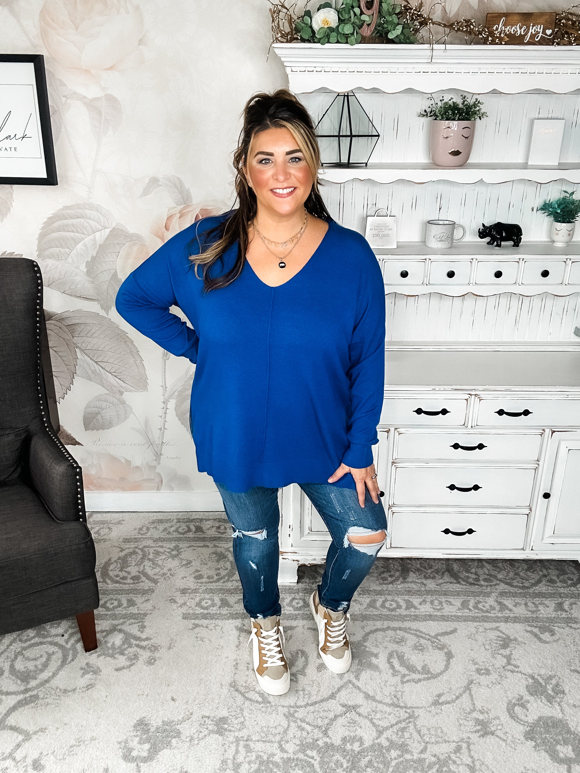 BLACK FRIDAY EXCLUSIVE - Blackout Breezer Sweater - Beige