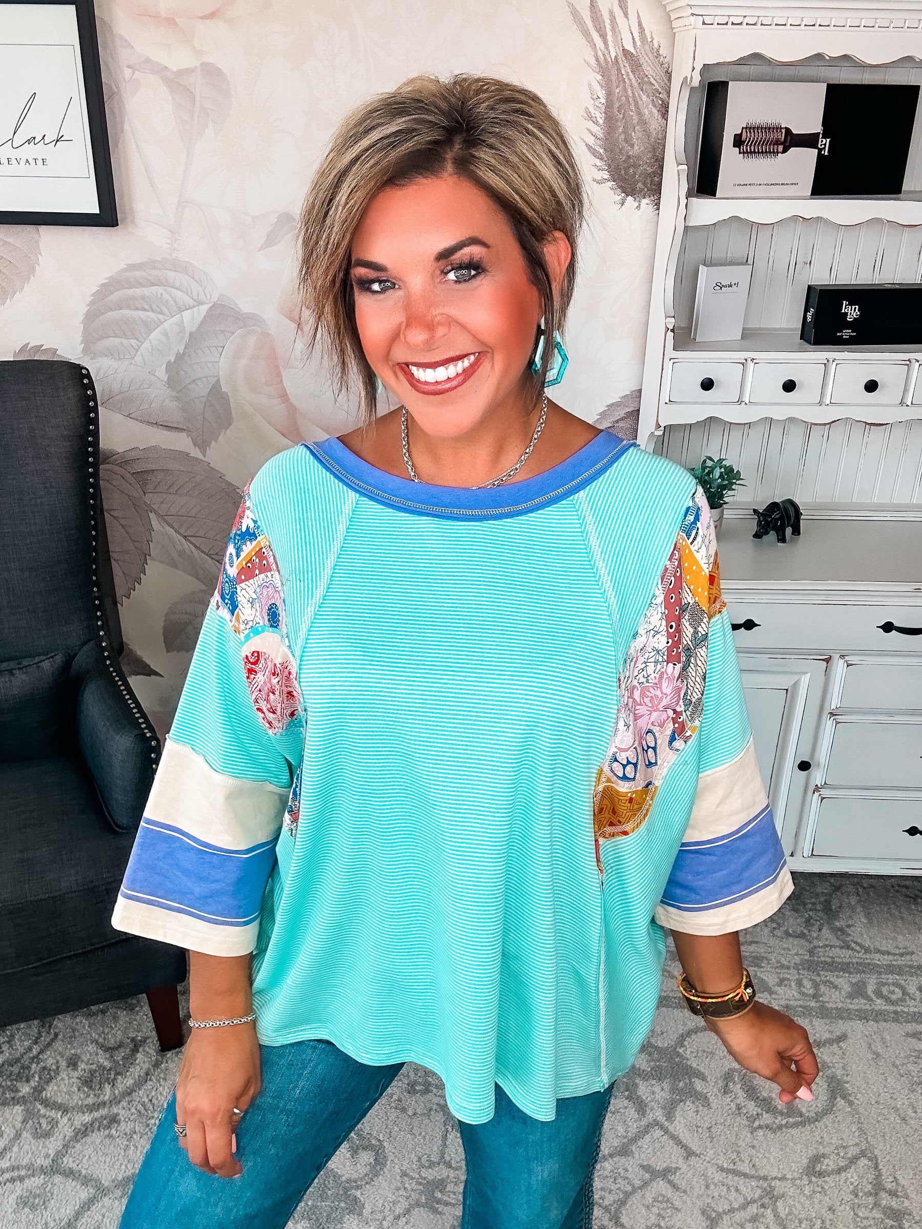 All I See Is You Tunic Top - Mint