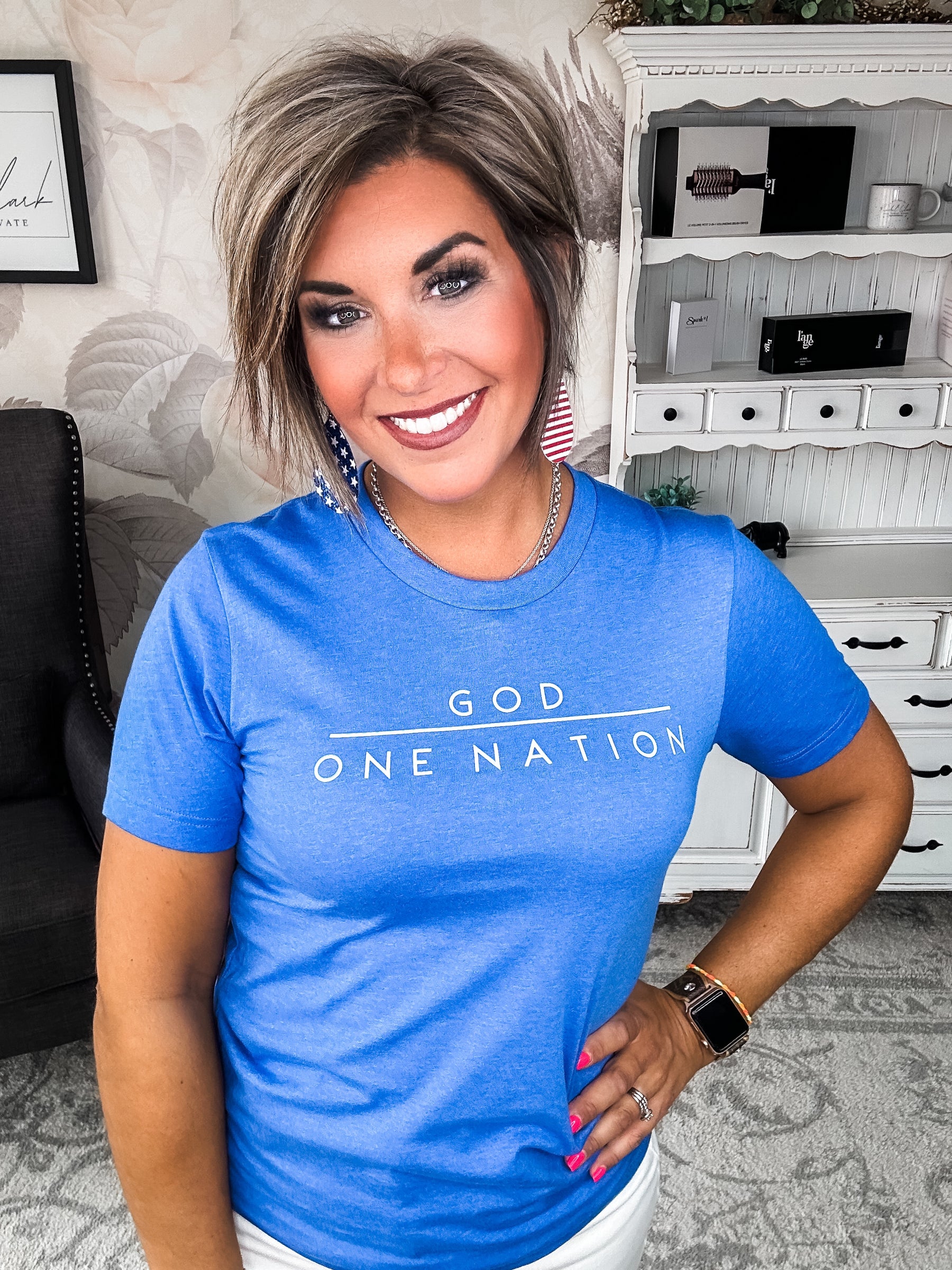 One Nation Under God Graphic Tee