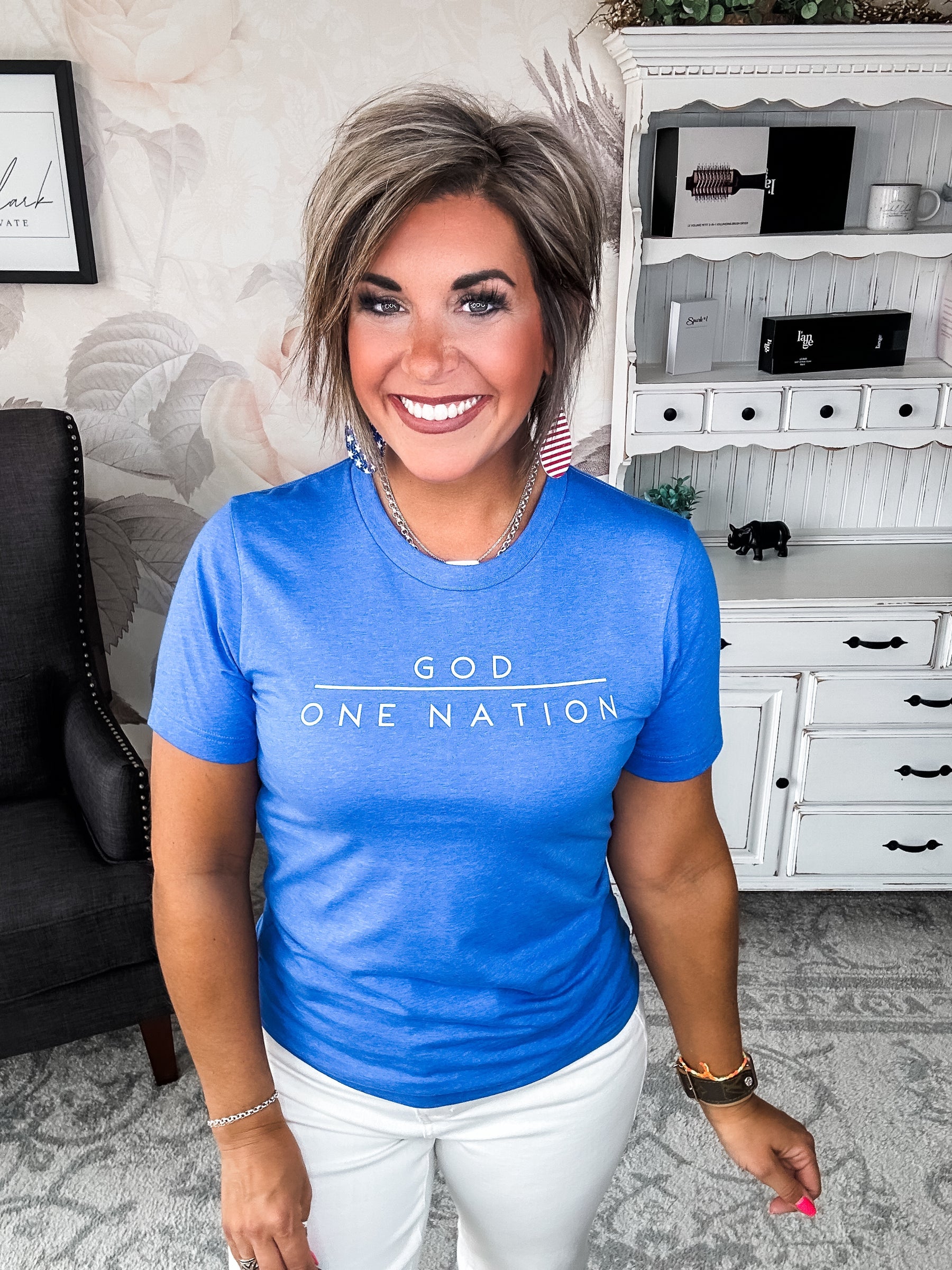 One Nation Under God Graphic Tee