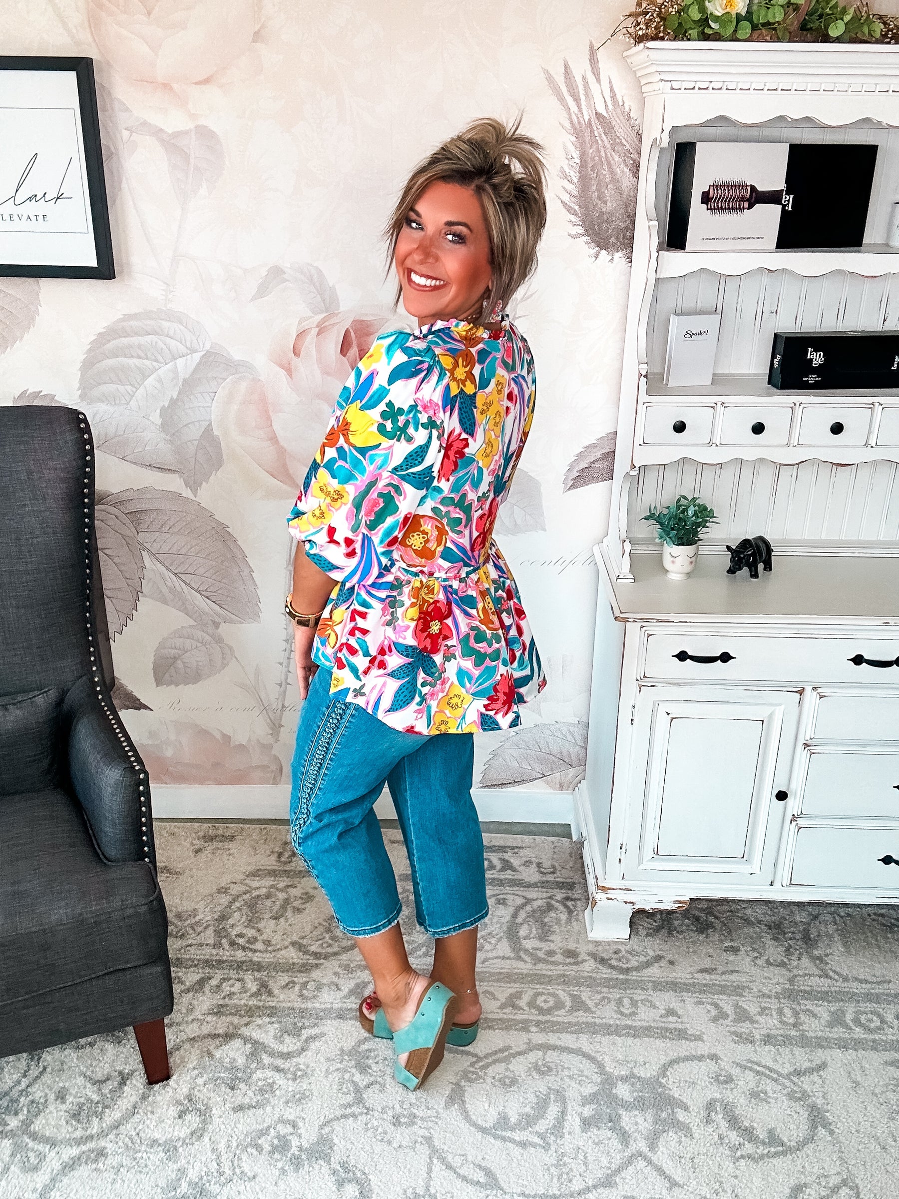 Wild Flowers Blouse