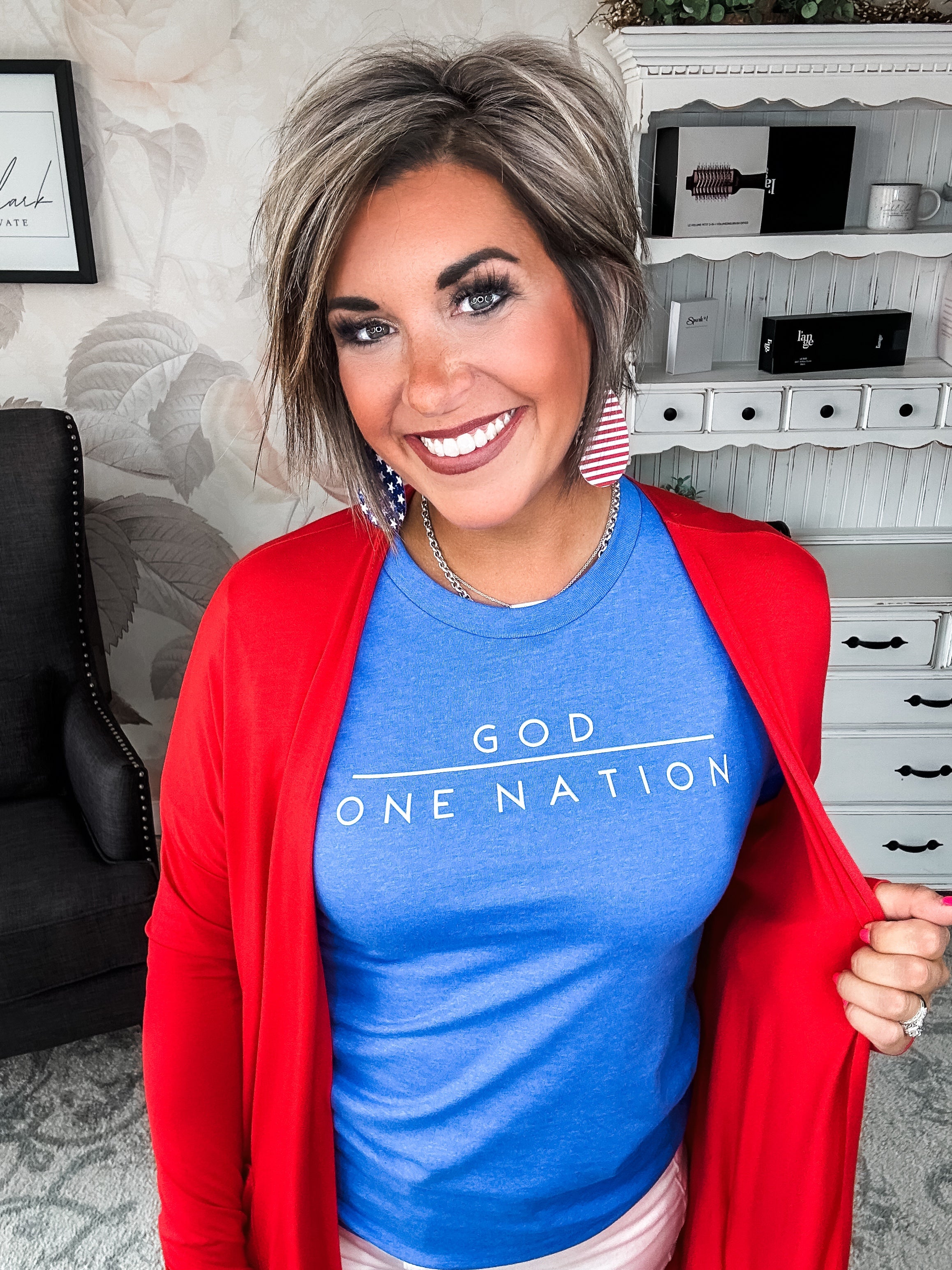 One Nation Under God Graphic Tee
