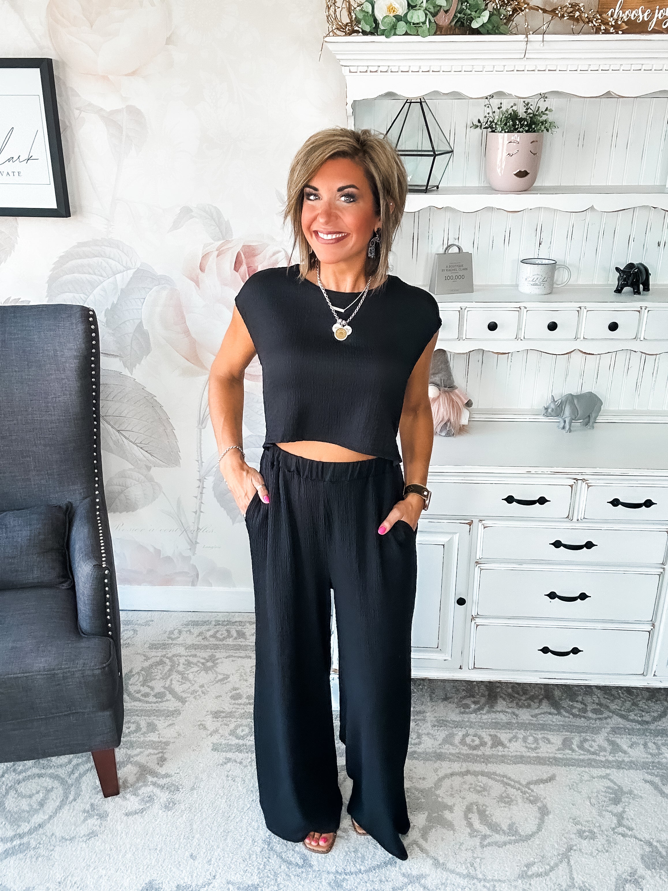 Had A Plan Jumpsuit - Black