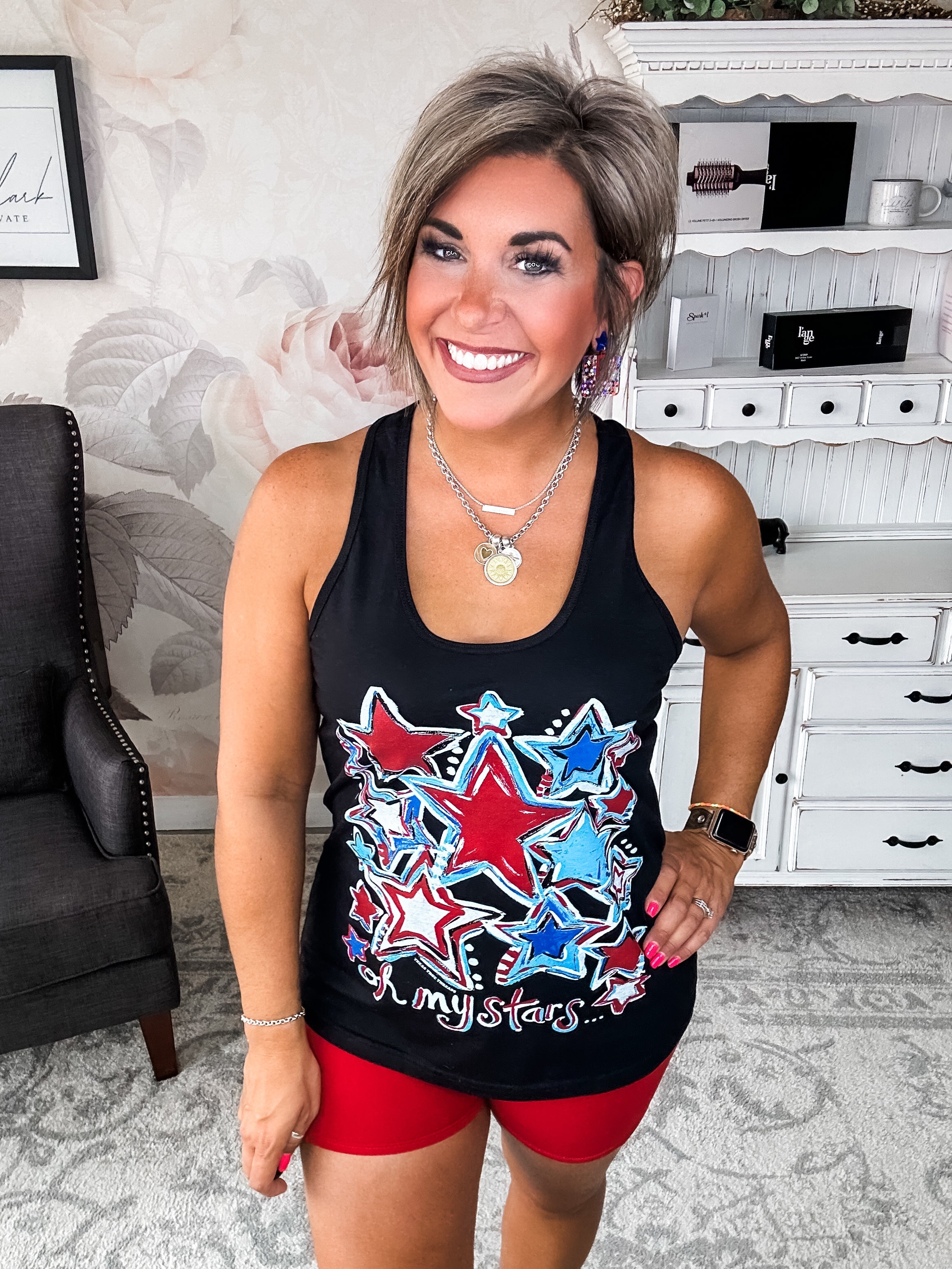 Oh My Stars Graphic Tank