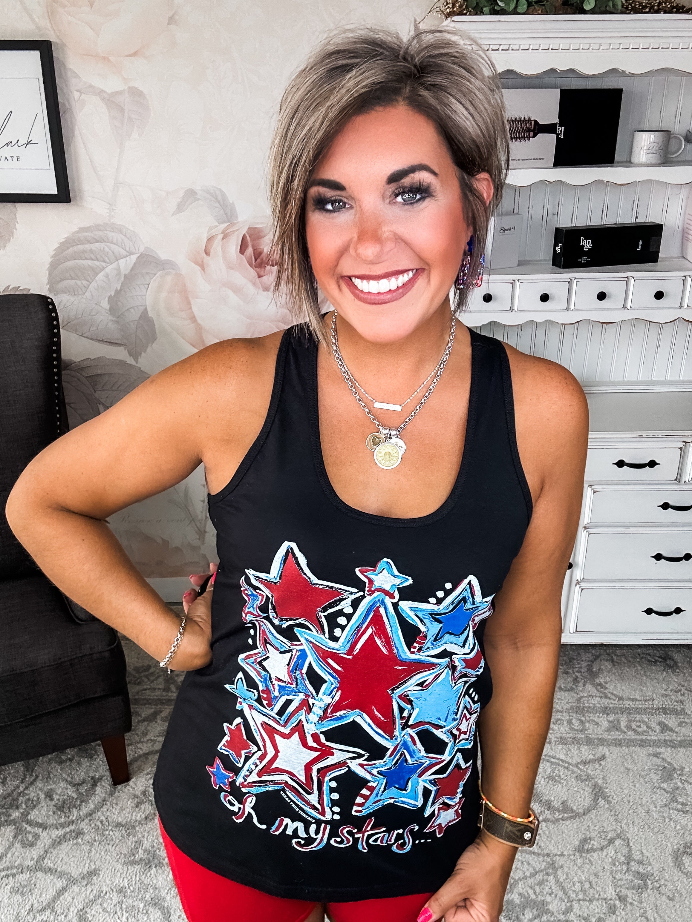 Oh My Stars Graphic Tank