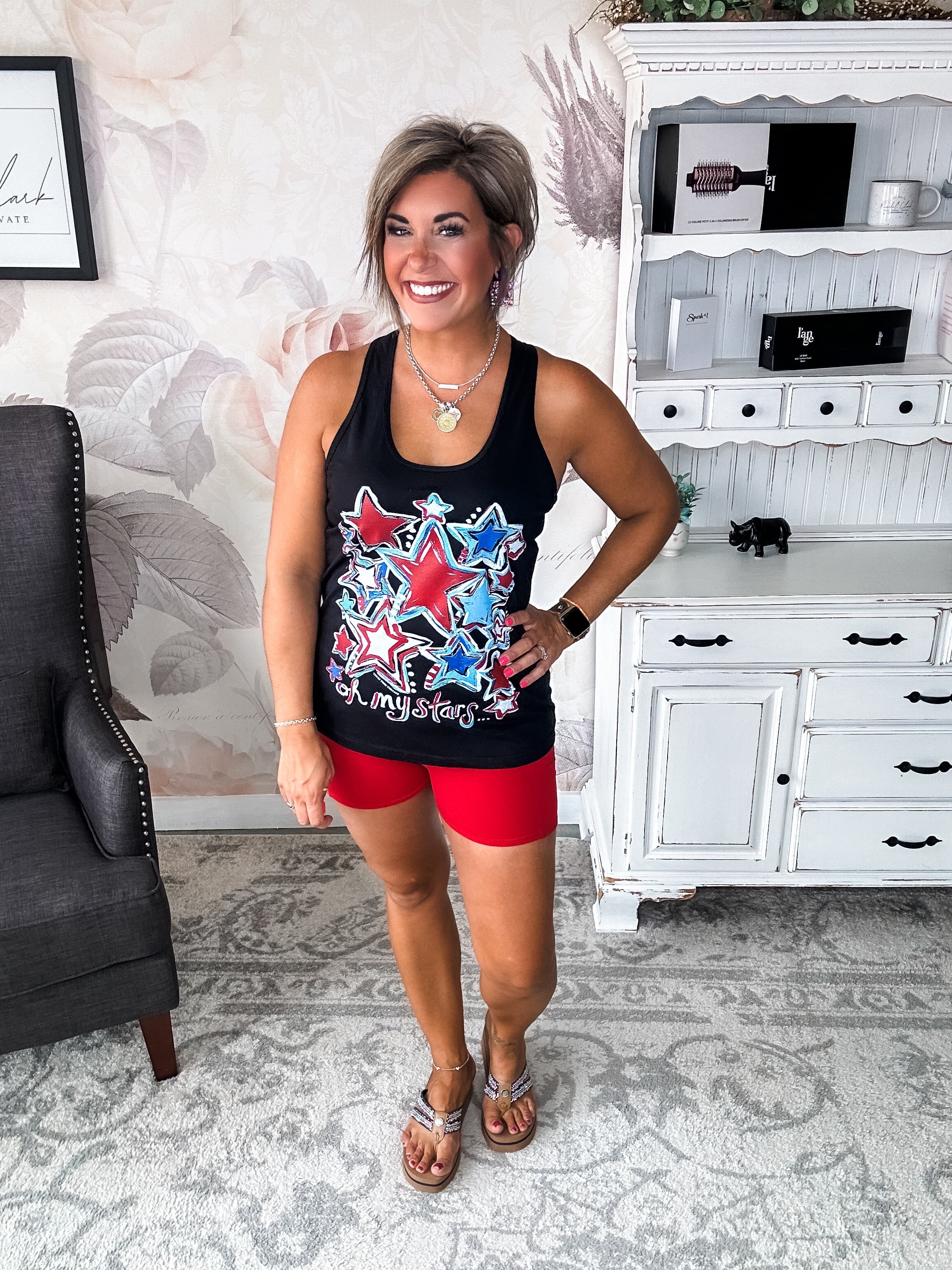 Oh My Stars Graphic Tank