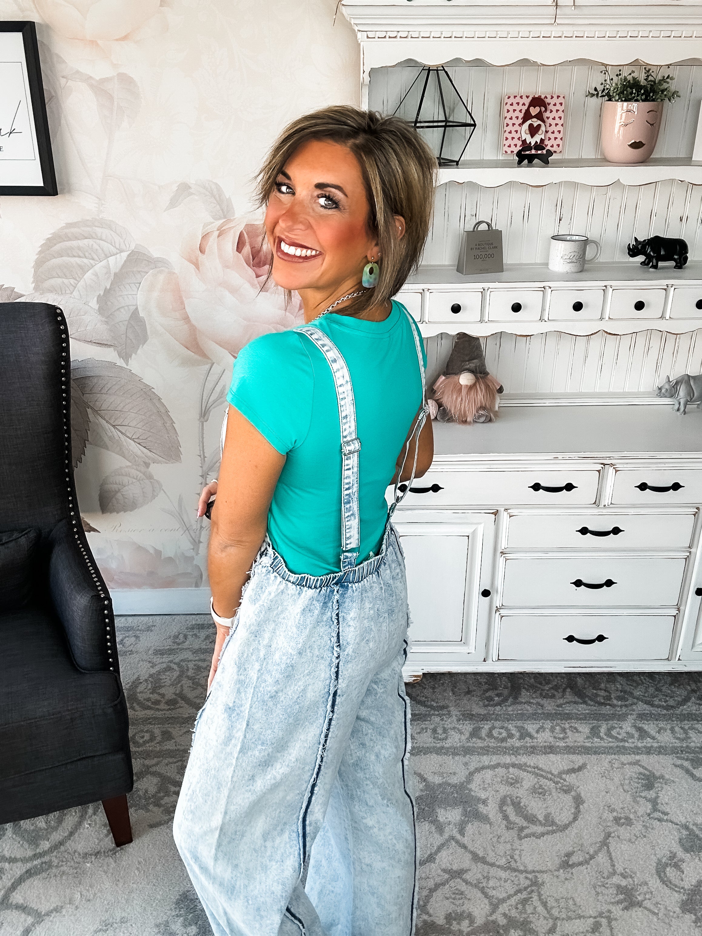 Repeat The Past Denim Jumpsuit Overalls