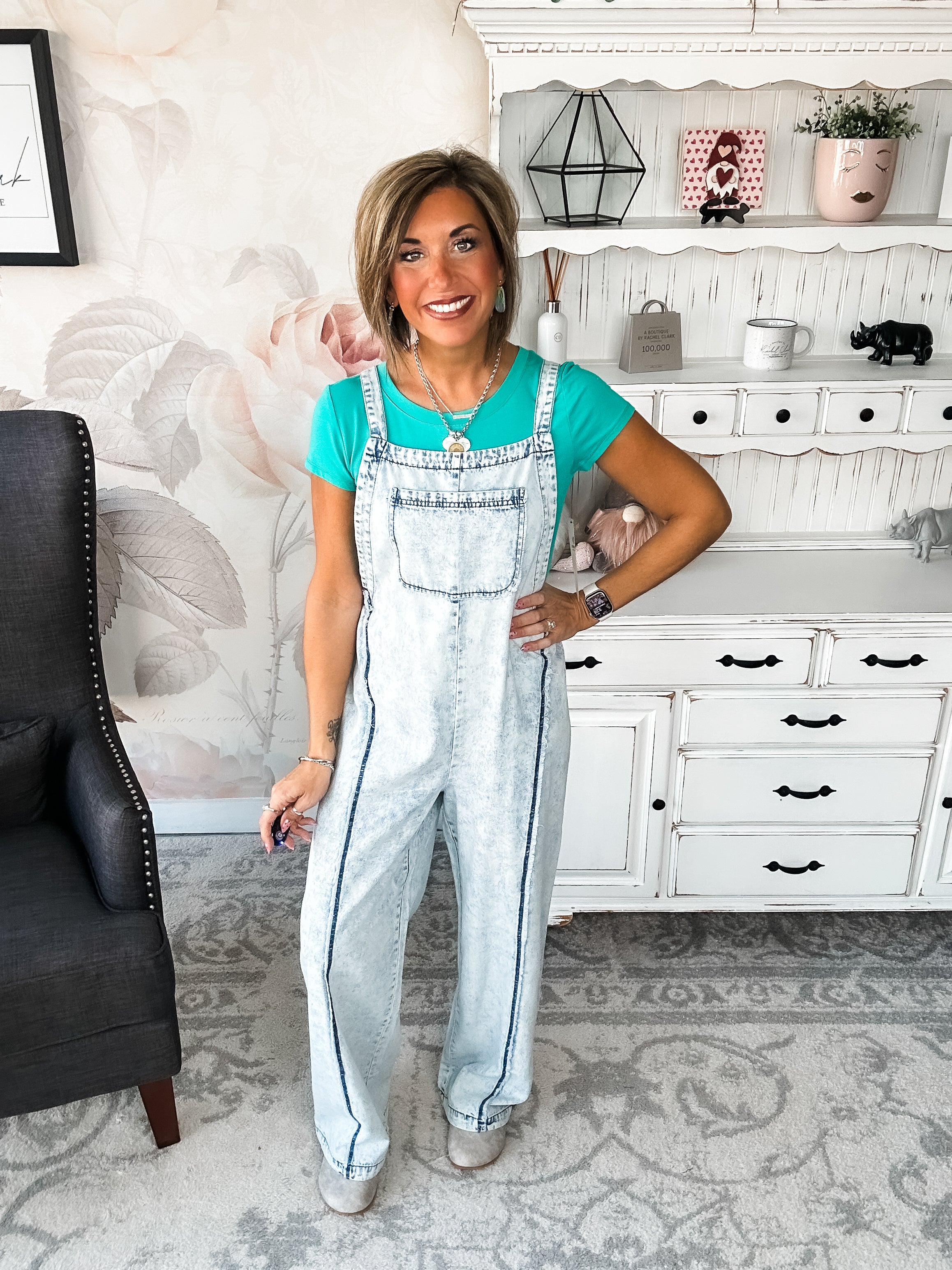 Repeat The Past Denim Jumpsuit Overalls