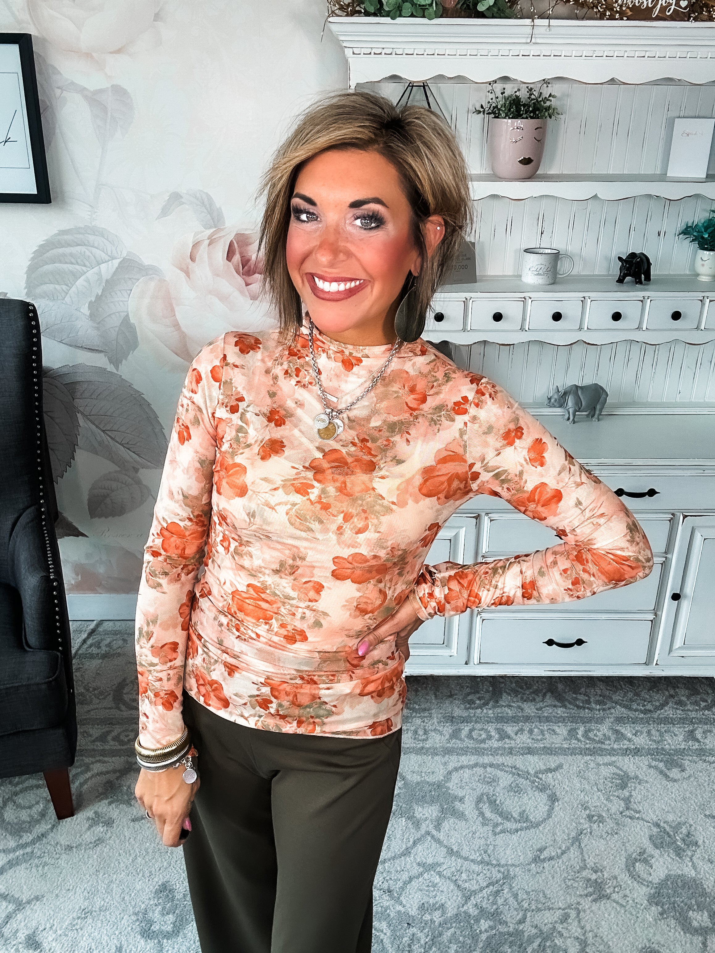 Beautiful Love Mesh Top
